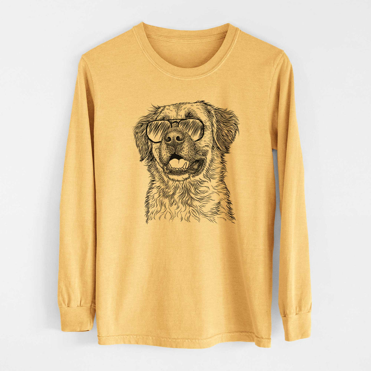 Aviators Finn the Mixed Breed - Heavyweight 100% Cotton Long Sleeve