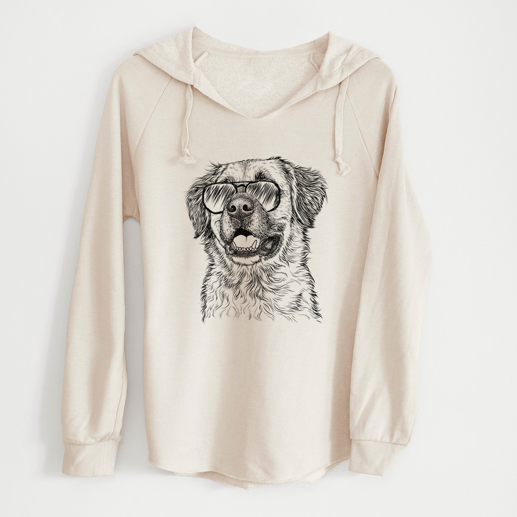 Aviator Finn the Mixed Breed - Cali Wave Hooded Sweatshirt