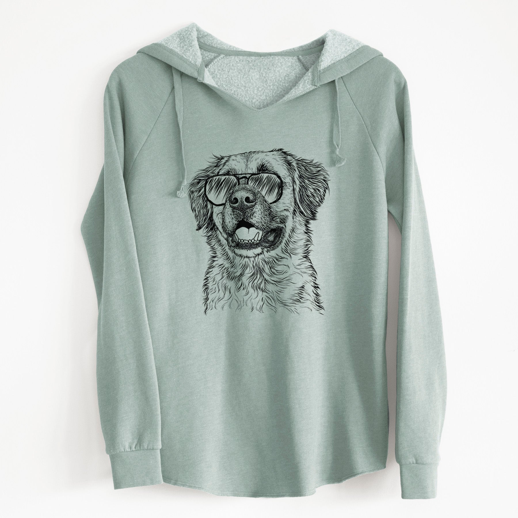 Aviator Finn the Mixed Breed - Cali Wave Hooded Sweatshirt