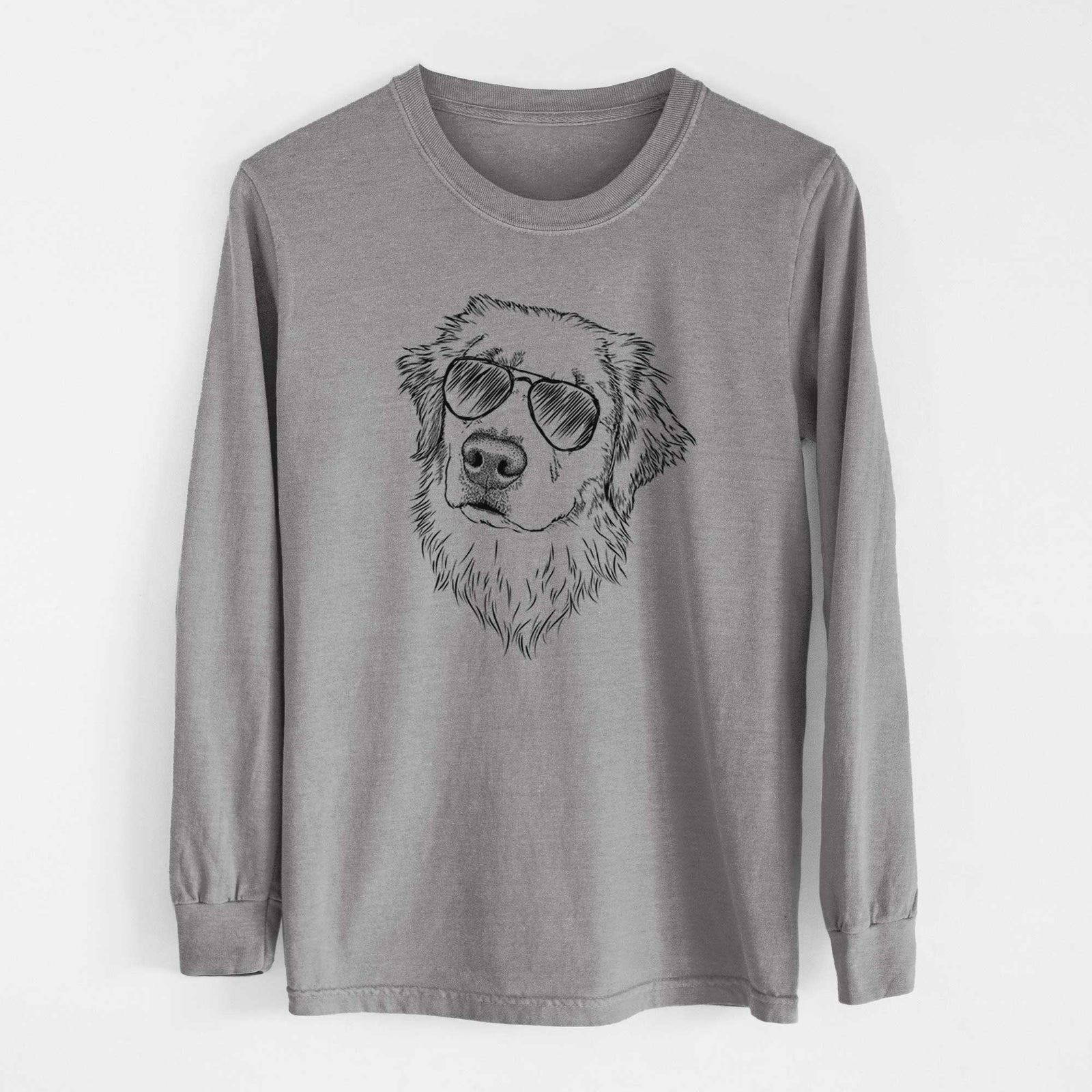 Aviators Fiona the Golden Retriever - Heavyweight 100% Cotton Long Sleeve