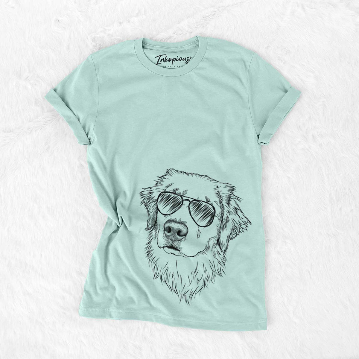 Aviator Fiona the Golden Retriever - Unisex Crewneck