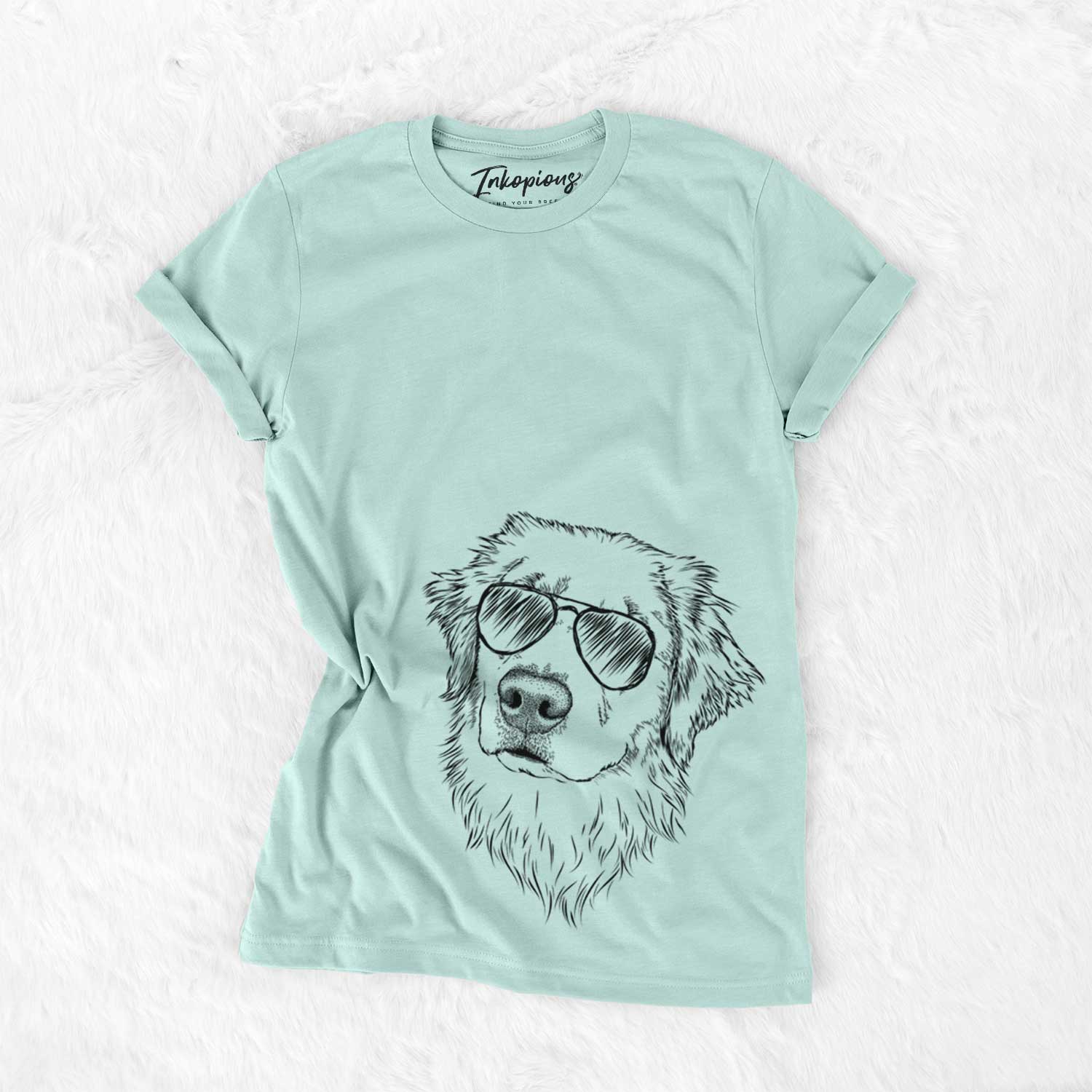 Aviator Fiona the Golden Retriever - Unisex Crewneck