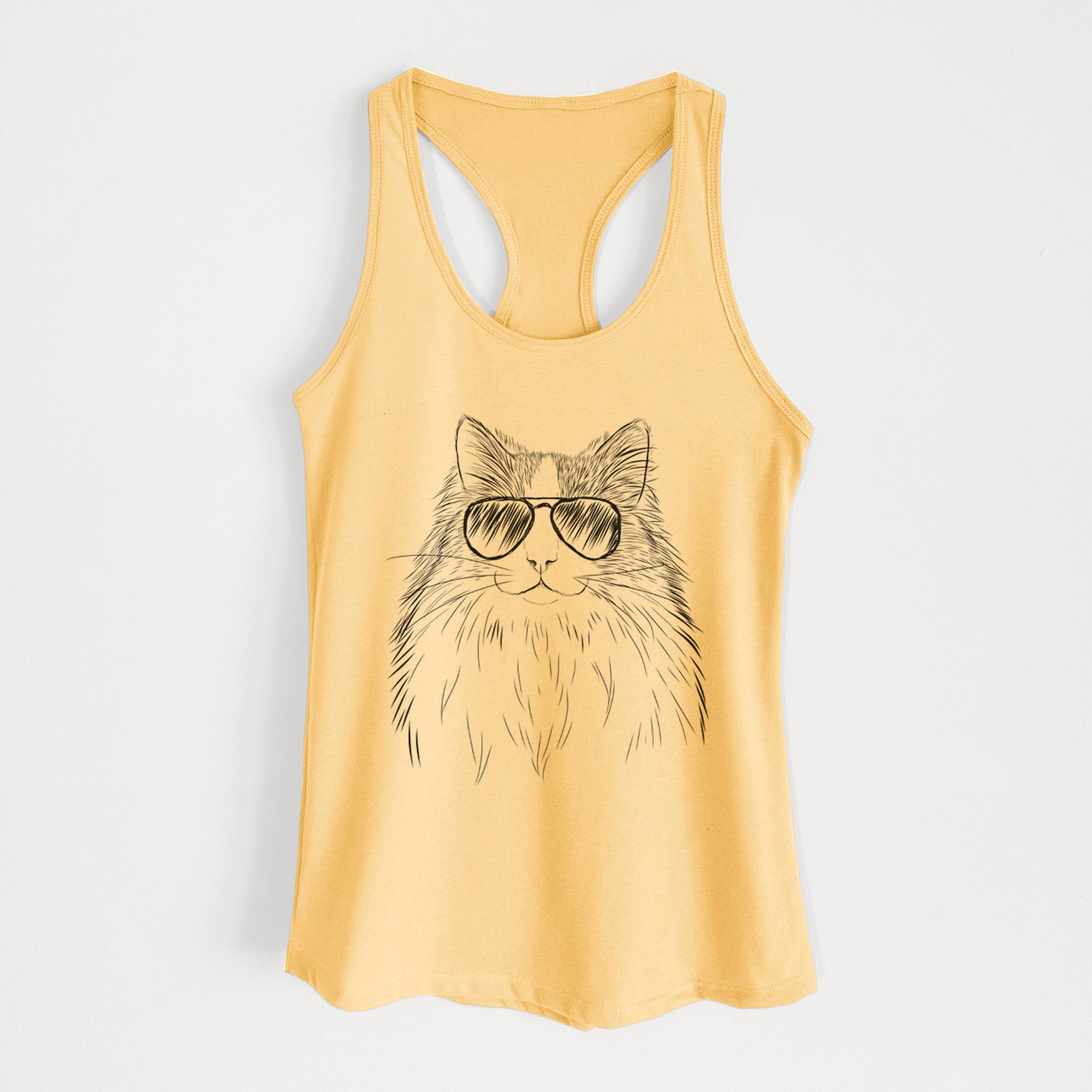 Fiona the Ragdoll Cat - Women's Racerback Tanktop