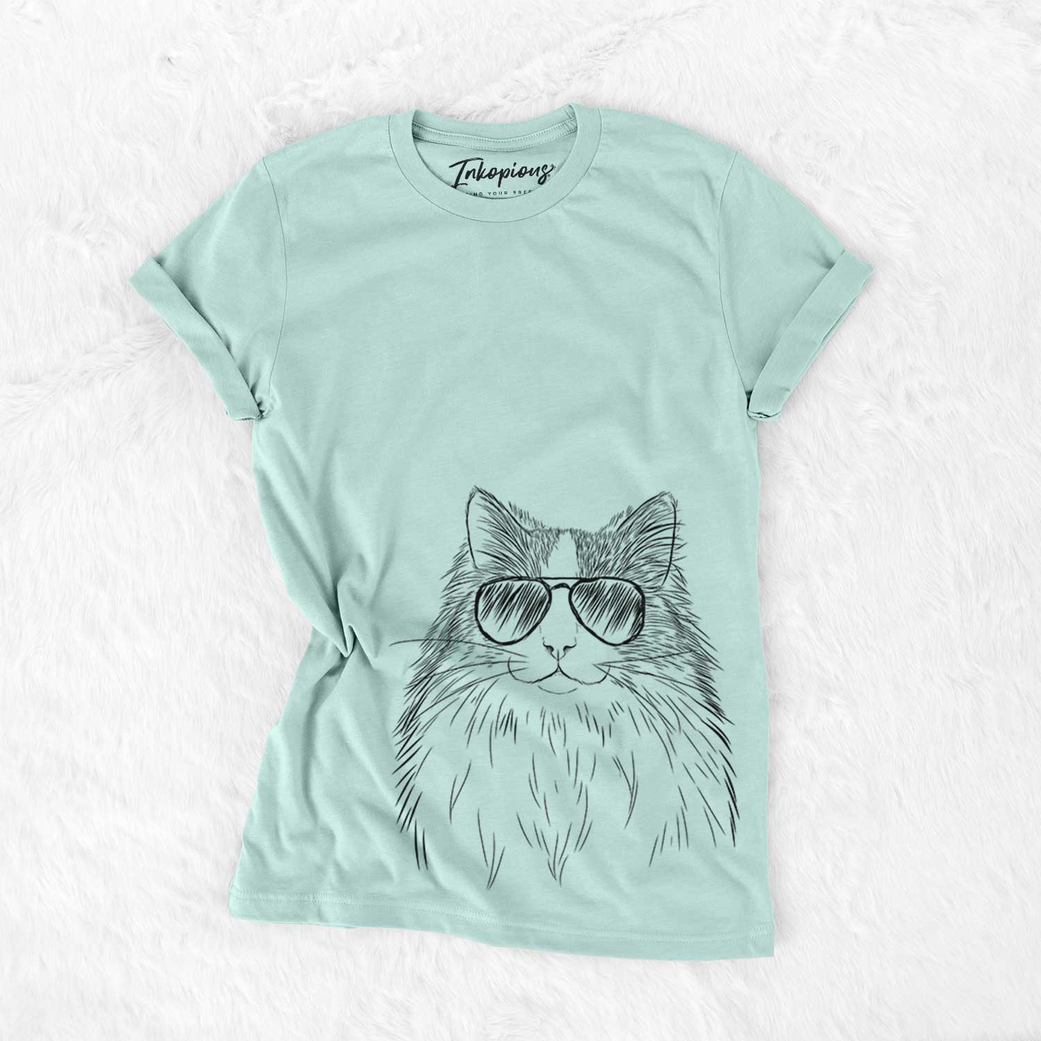 Aviator Fiona the Ragdoll Cat - Unisex Crewneck