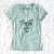 Aviator Fira the Saint Bernard Husky Mix - Women's V-neck Shirt