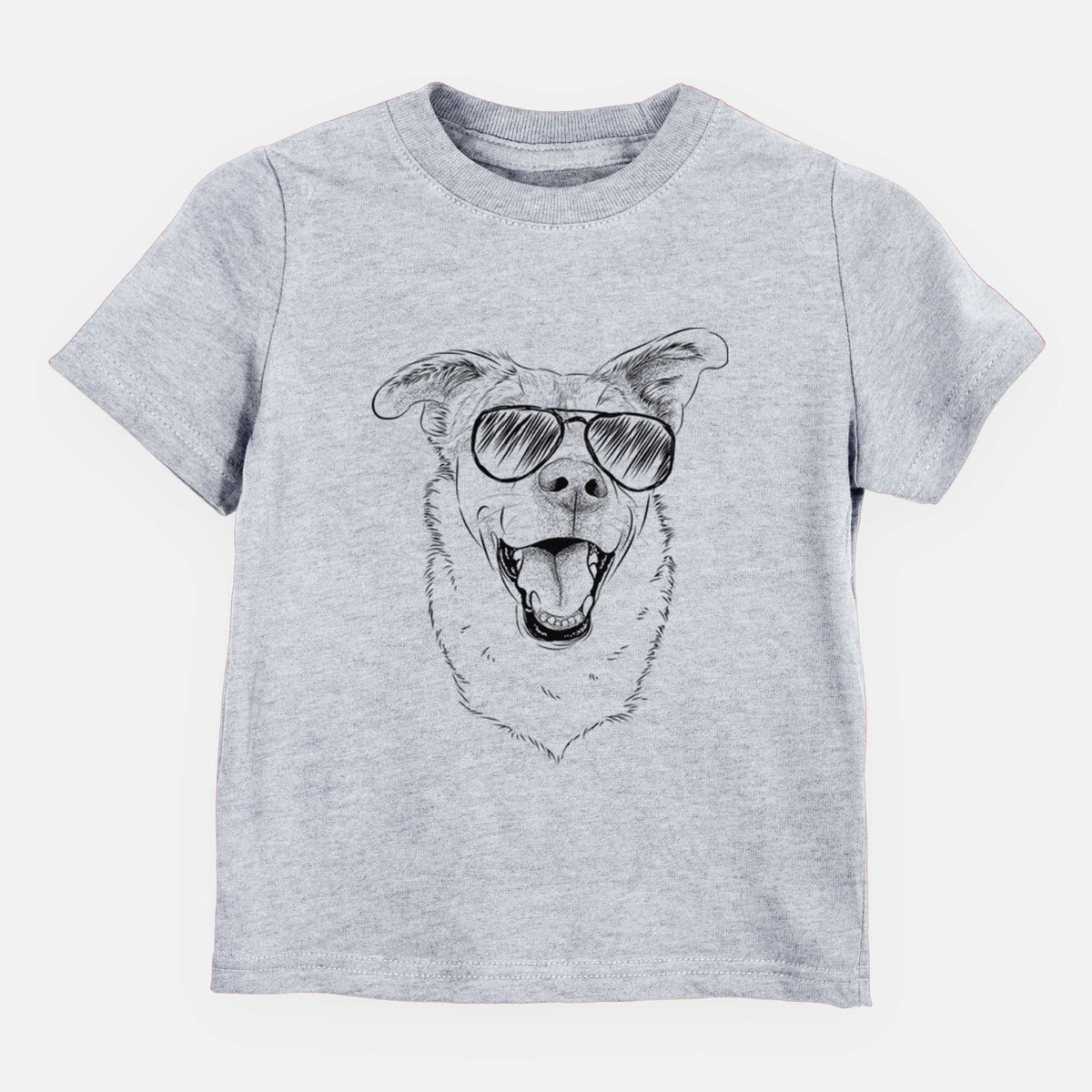 Aviator Fira the Saint Bernard Husky Mix - Kids/Youth/Toddler Shirt