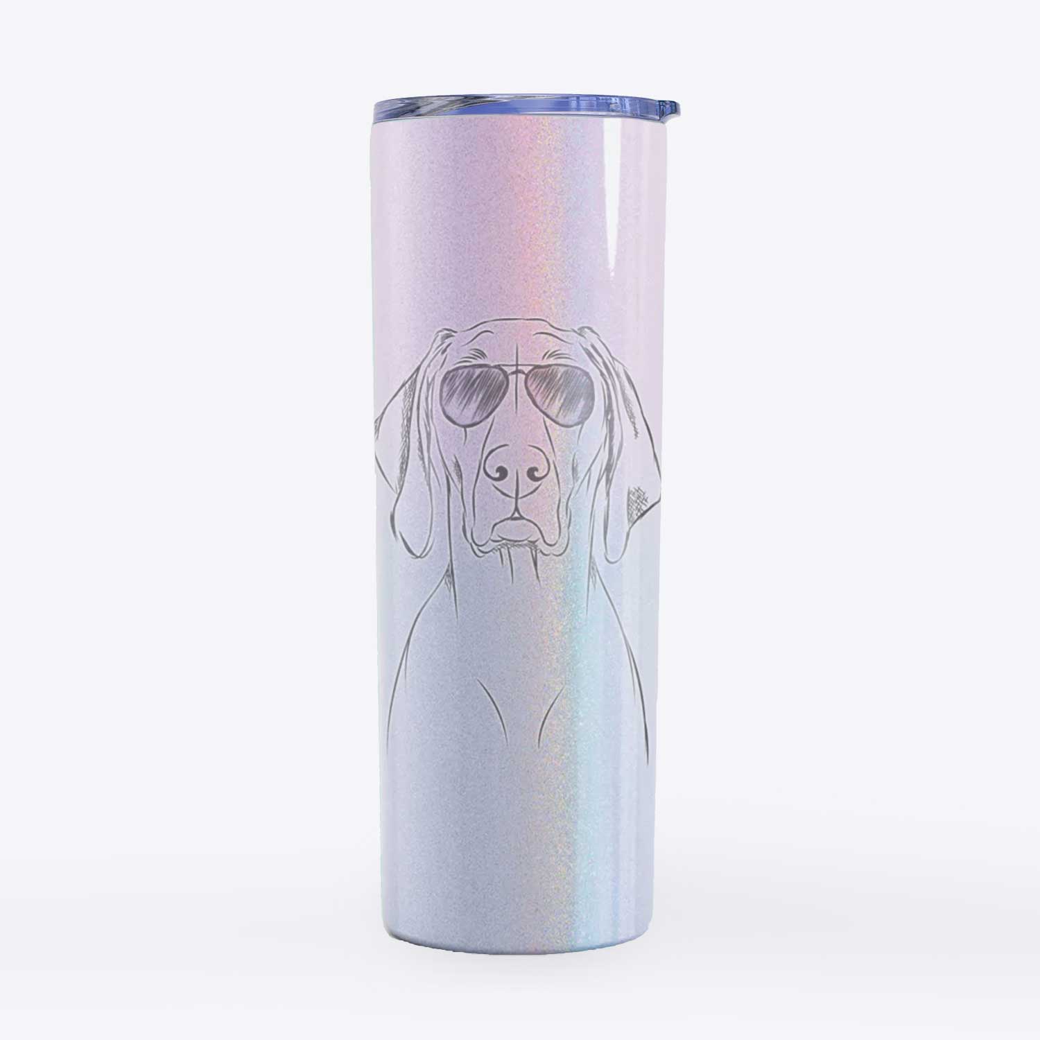 Flint the Weimaraner - 20oz Skinny Tumbler