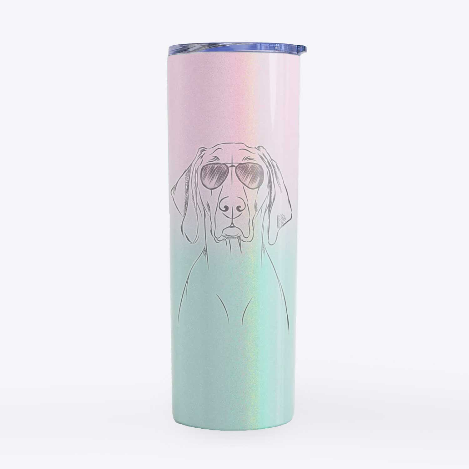 Flint the Weimaraner - 20oz Skinny Tumbler