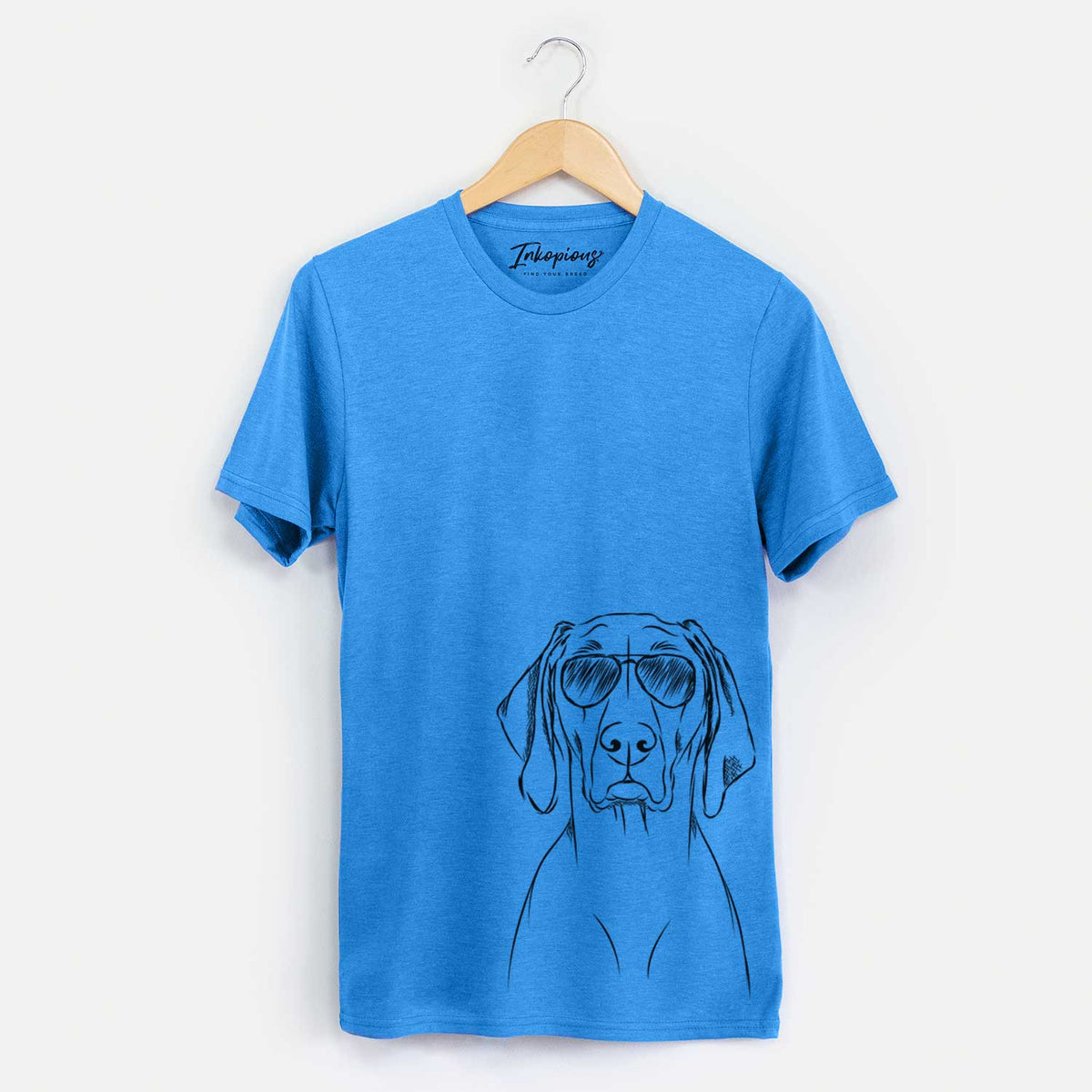 Aviator Flint the Weimaraner - Unisex Crewneck
