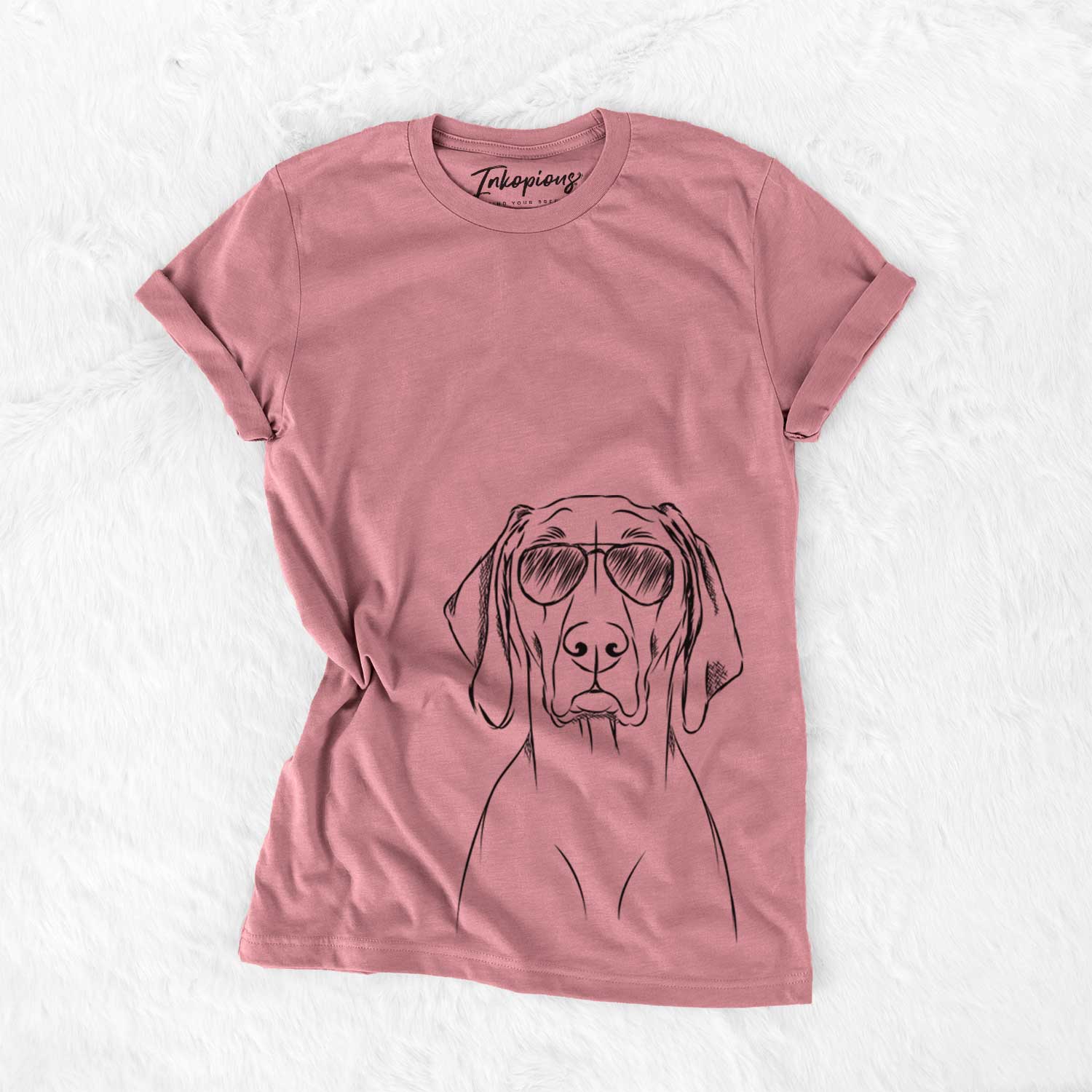Aviator Flint the Weimaraner - Unisex Crewneck