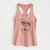 Floki the American Bully - Women's Racerback Tanktop