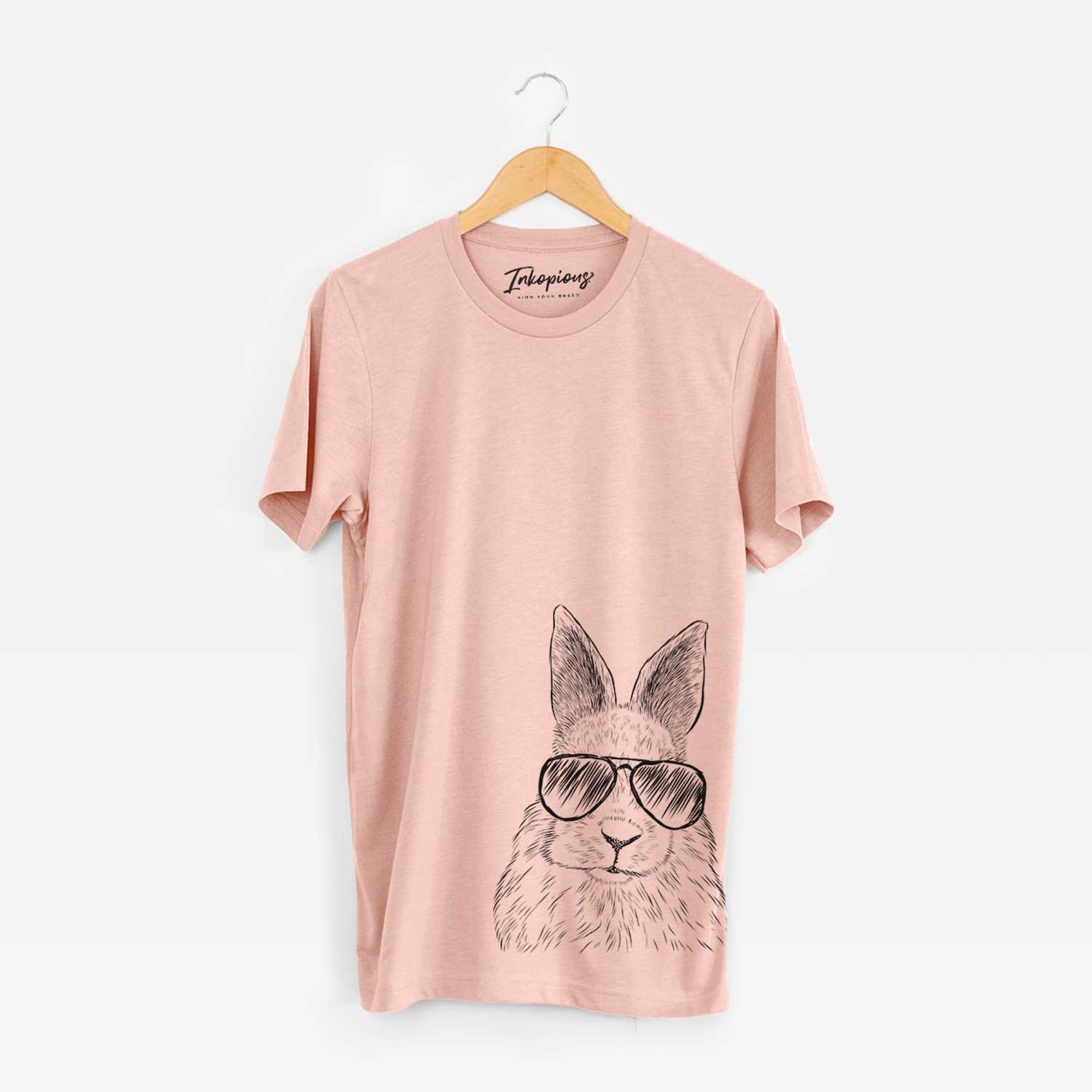 Flower the Rex Rabbit - Bella Canvas Unisex Crewneck