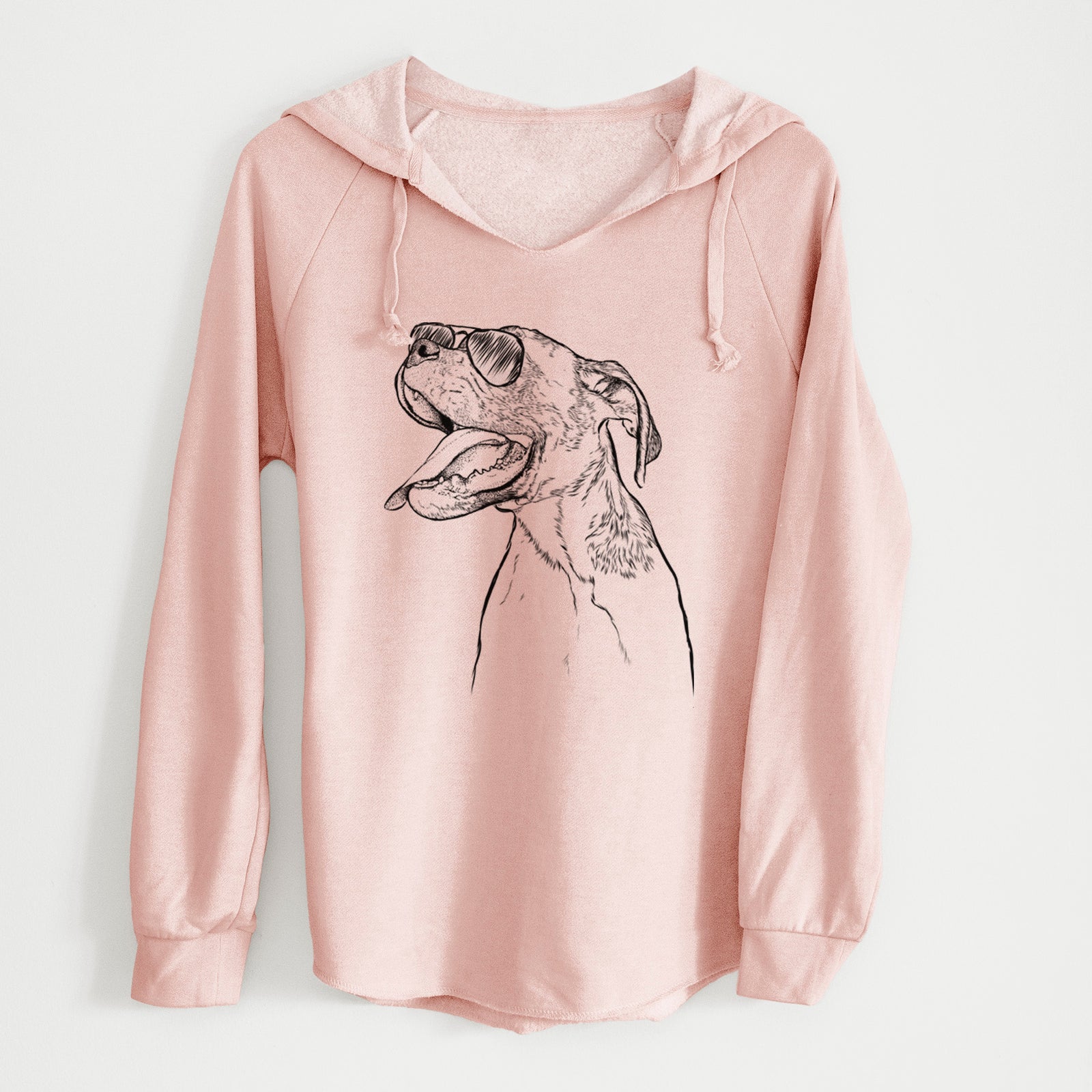 Aviator Floyd the Boxer - Cali Wave Hooded Sweatshirt