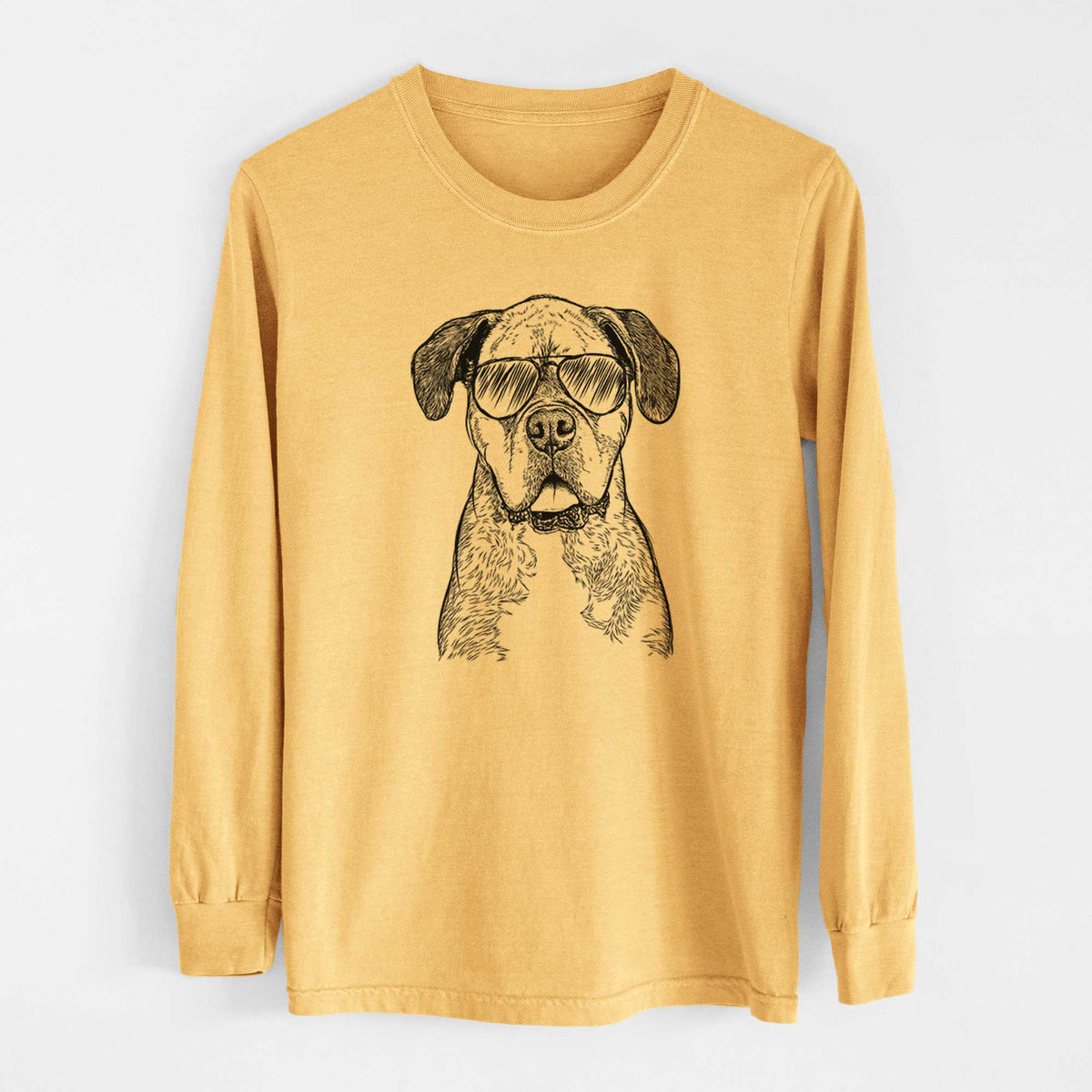 Aviators Floydie Bear the Boxer - Heavyweight 100% Cotton Long Sleeve