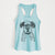 Floydie Bear the Boxer - Women's Racerback Tanktop