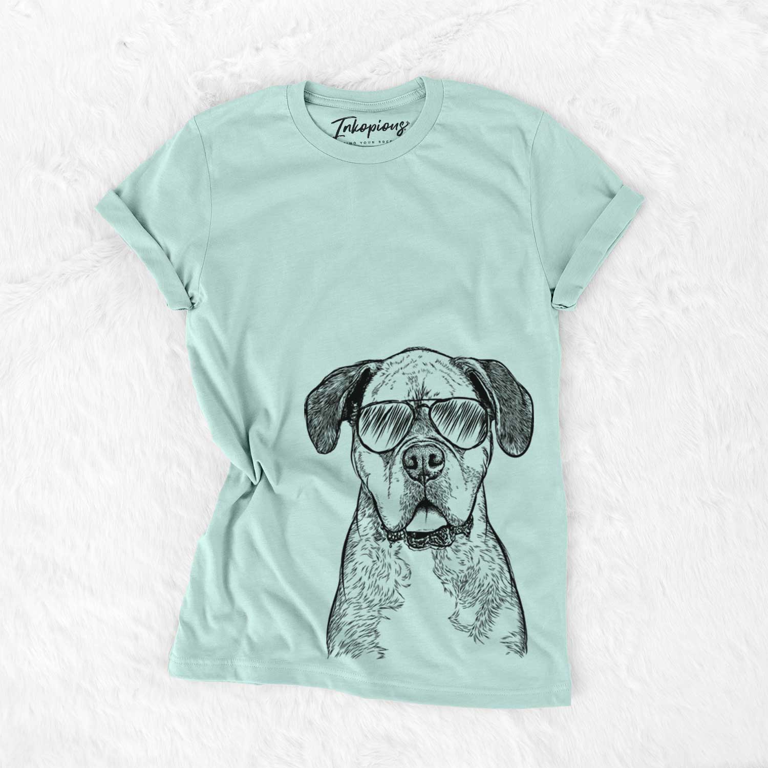 Aviator Floydie Bear the Boxer - Unisex Crewneck