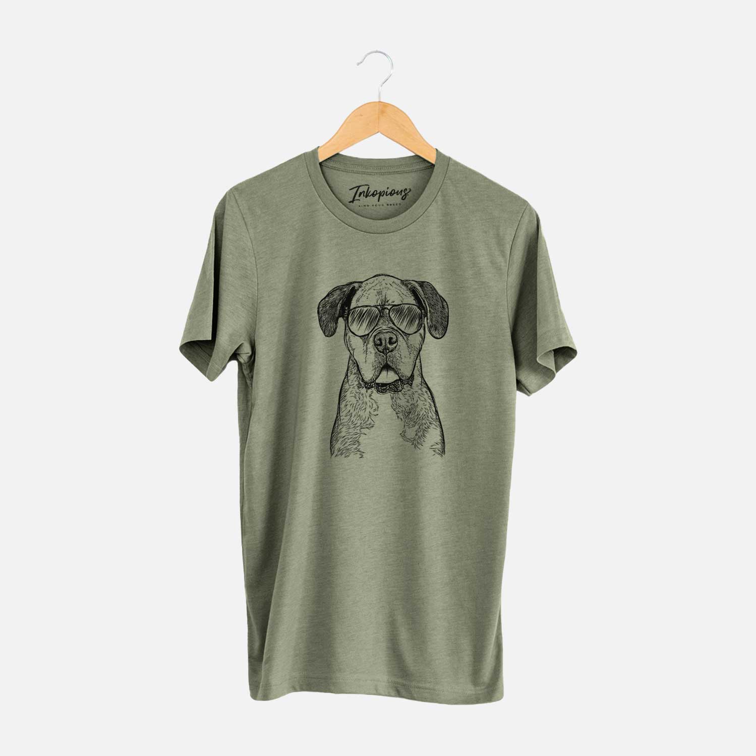 Aviator Floydie Bear the Boxer - Unisex Crewneck