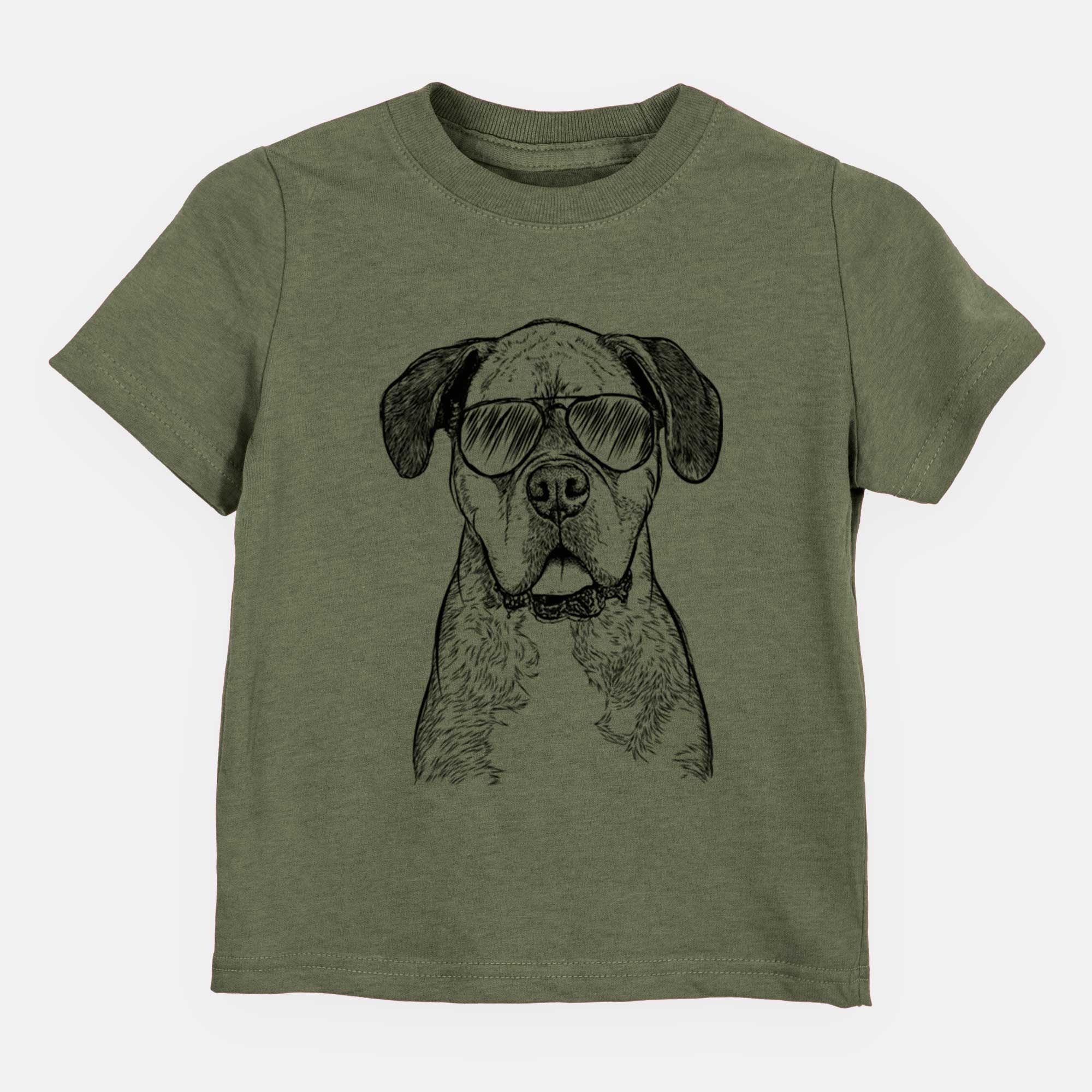 Aviator Floydie Bear the Boxer - Kids/Youth/Toddler Shirt