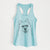 Foster the Samoyed - Women's Racerback Tanktop