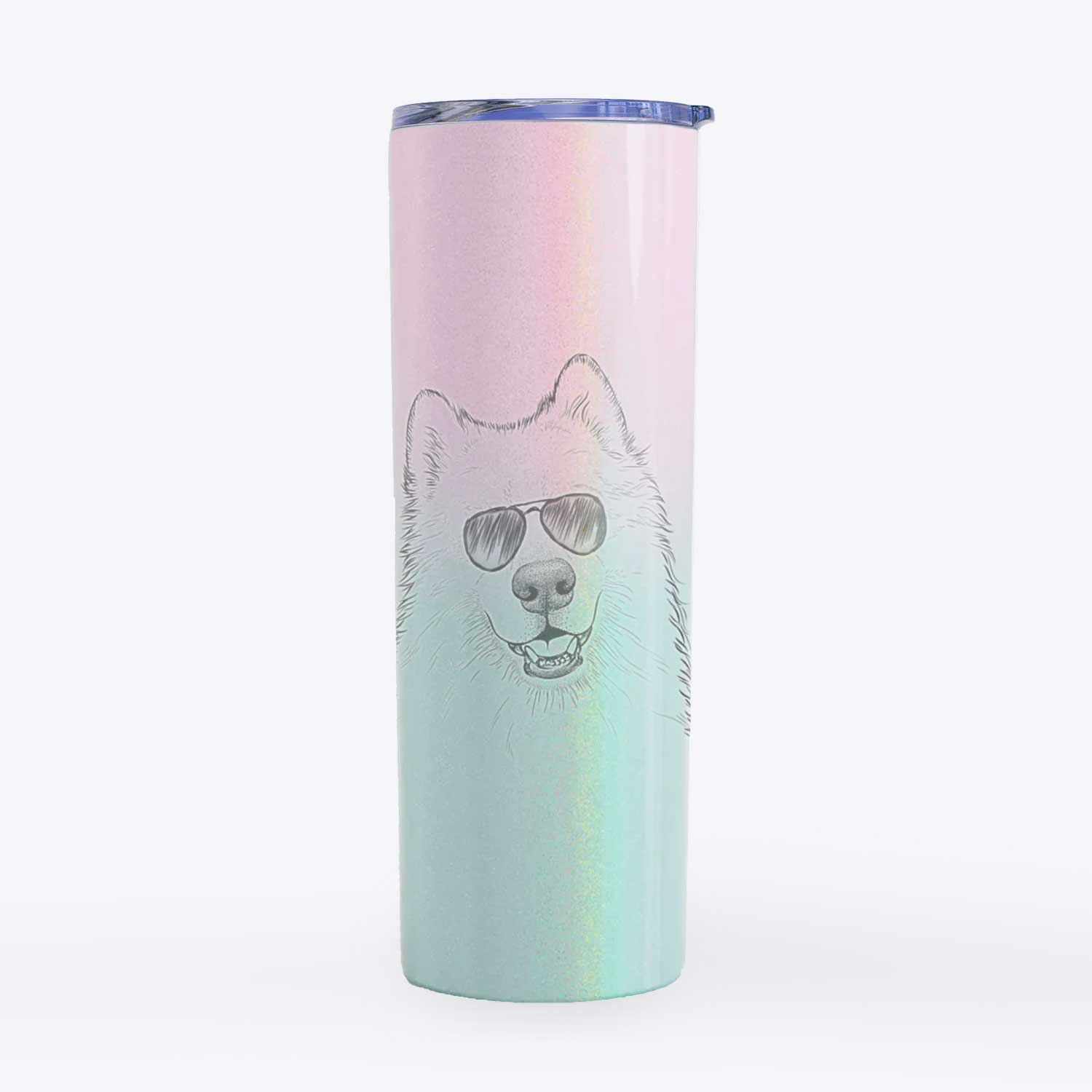 Foster the Samoyed - 20oz Skinny Tumbler