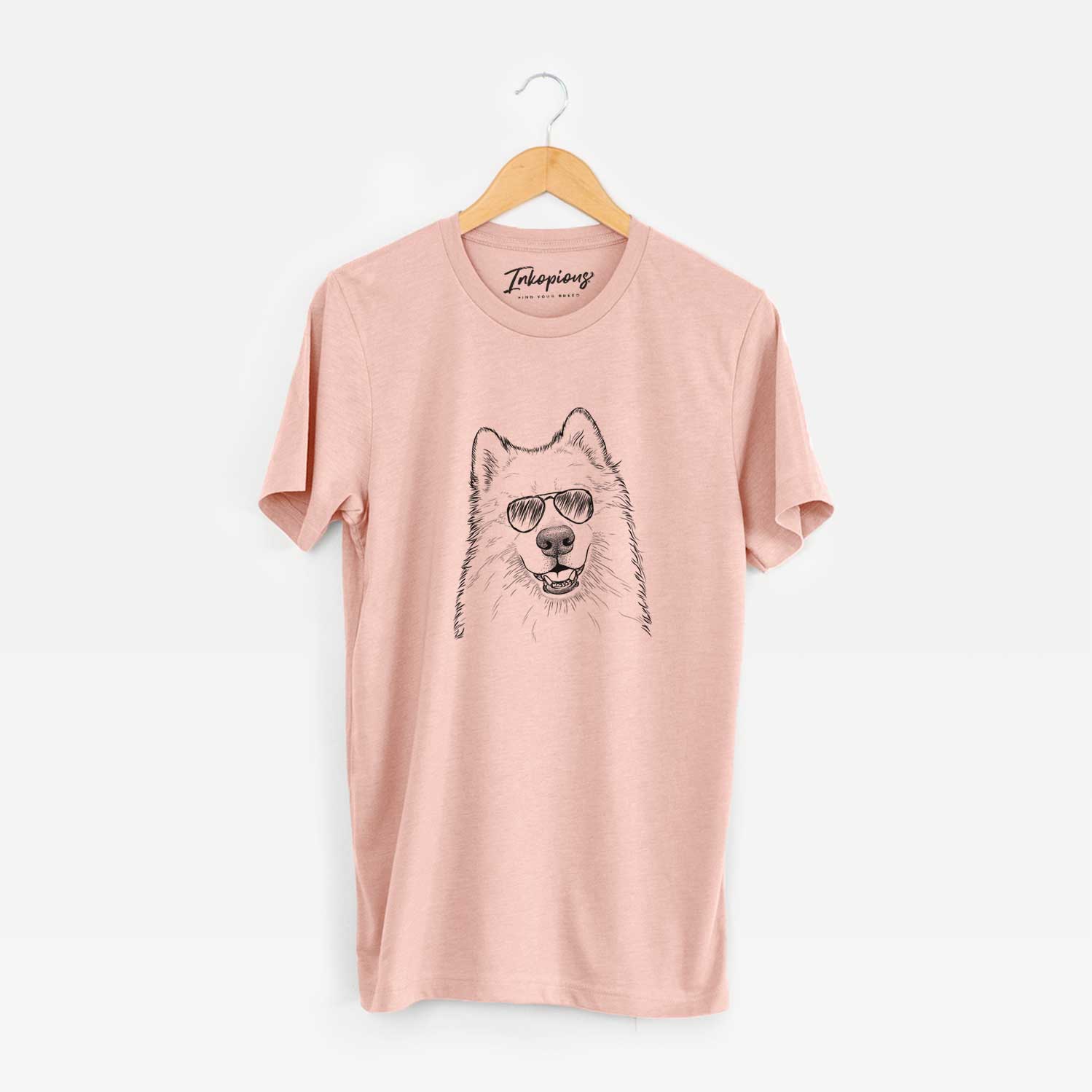 Aviator Foster the Samoyed - Unisex Crewneck