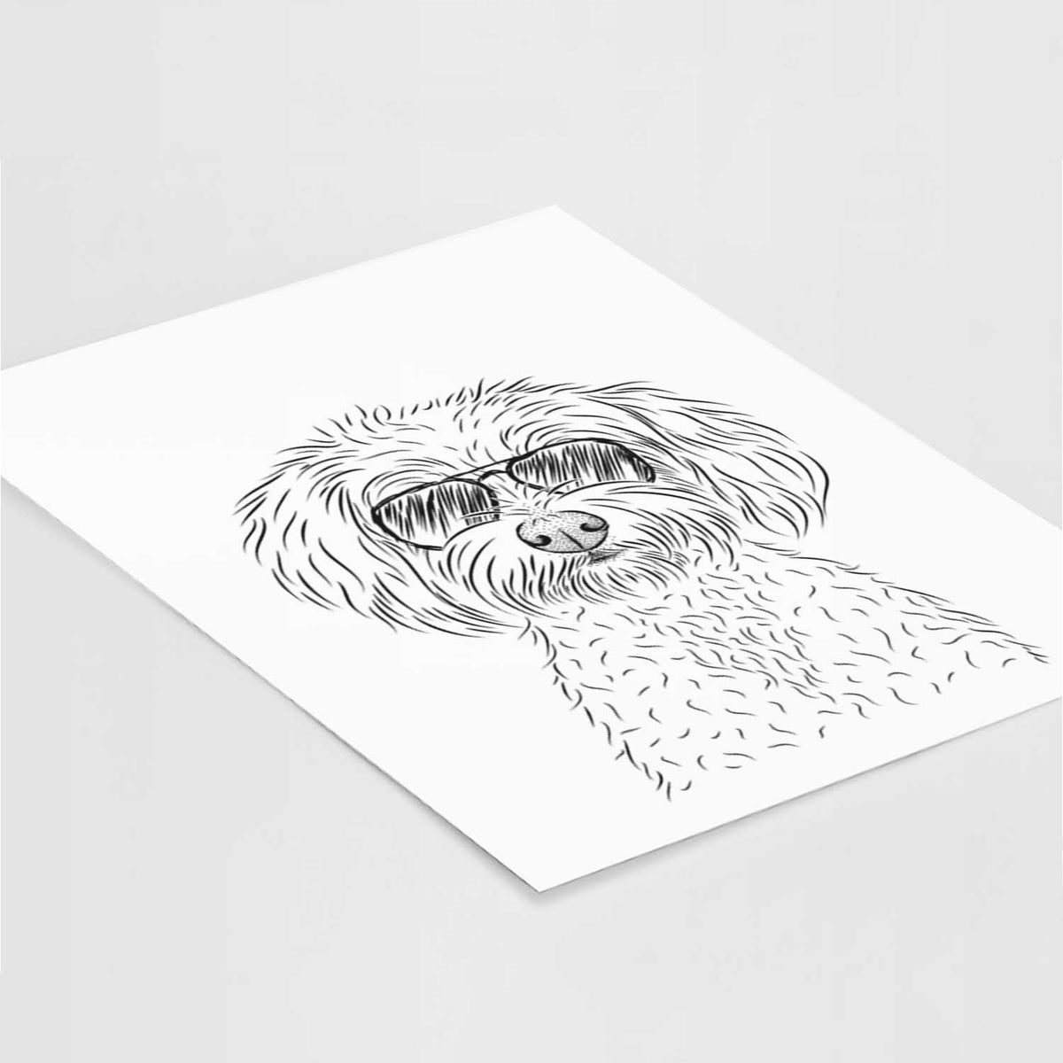 Francesca the Maltipoo Art Print