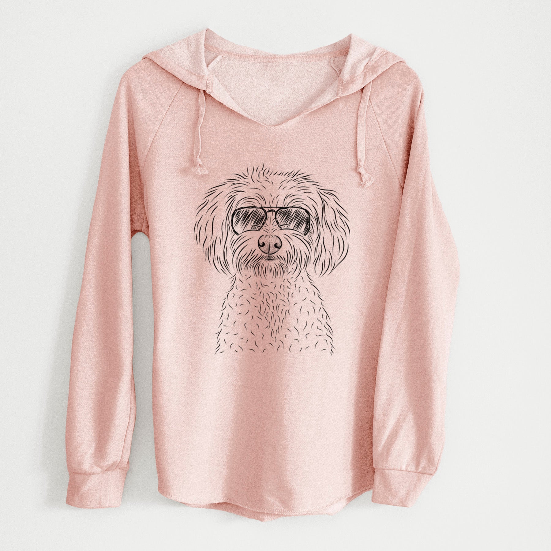 Aviator Francesca the Maltipoo - Cali Wave Hooded Sweatshirt