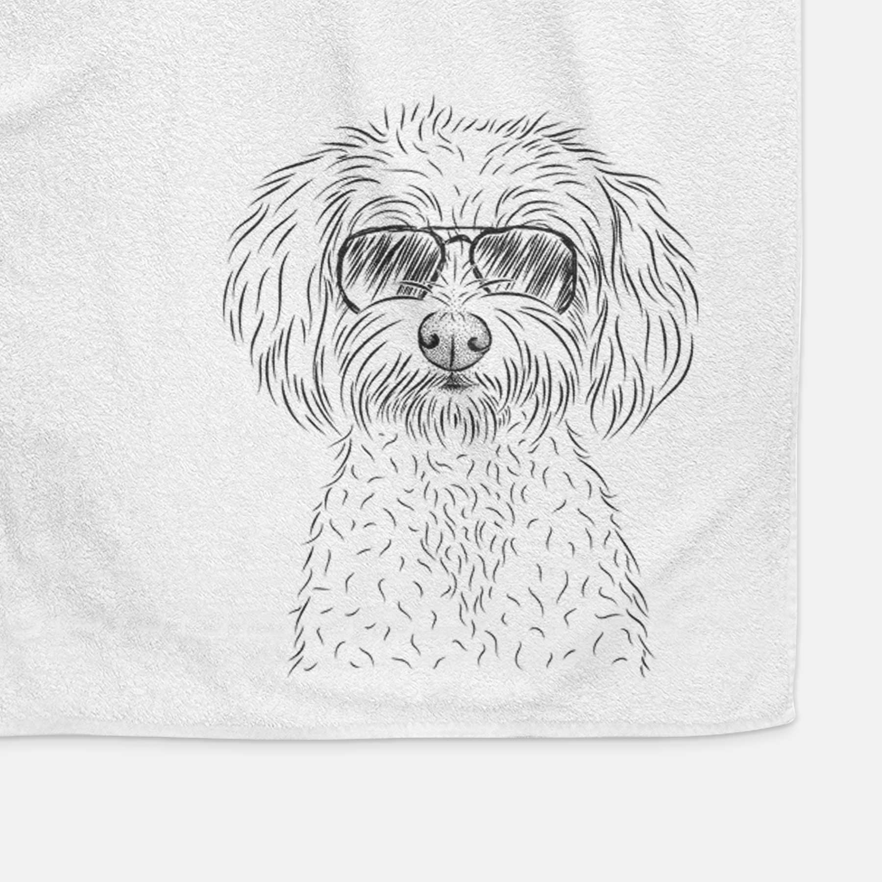 Francesca the Maltipoo Decorative Hand Towel