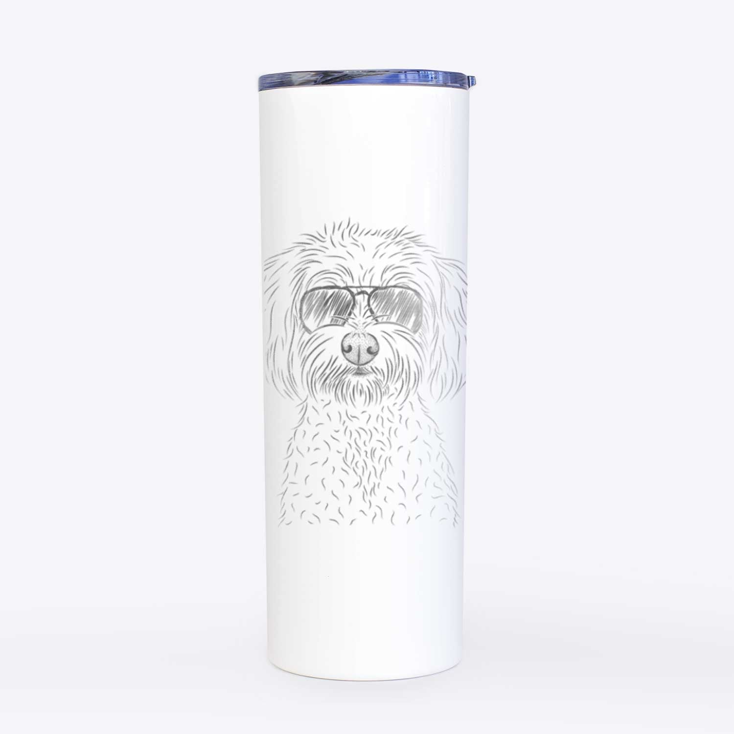 Francesca the Maltipoo - 20oz Skinny Tumbler