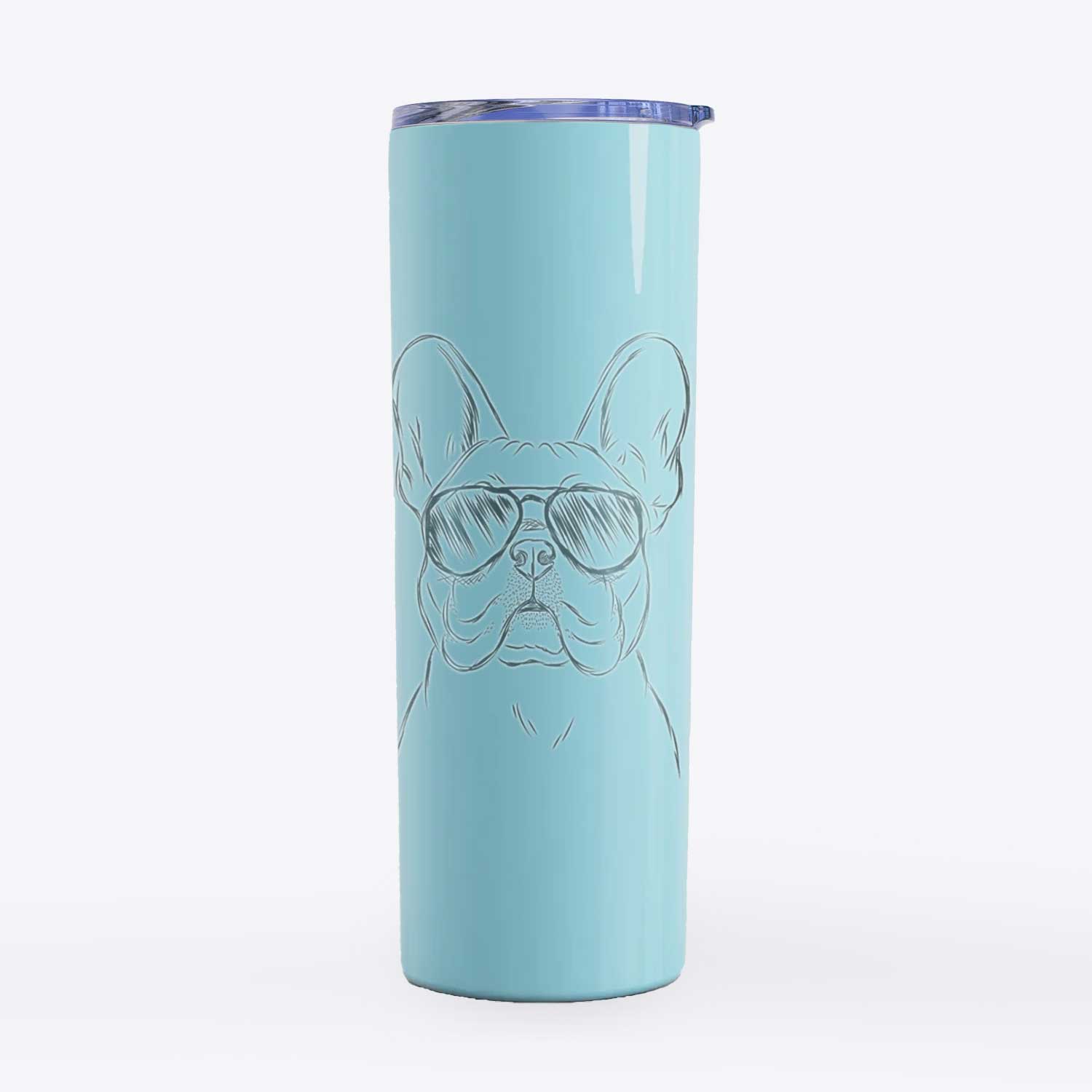 Franco the French Bulldog - 20oz Skinny Tumbler