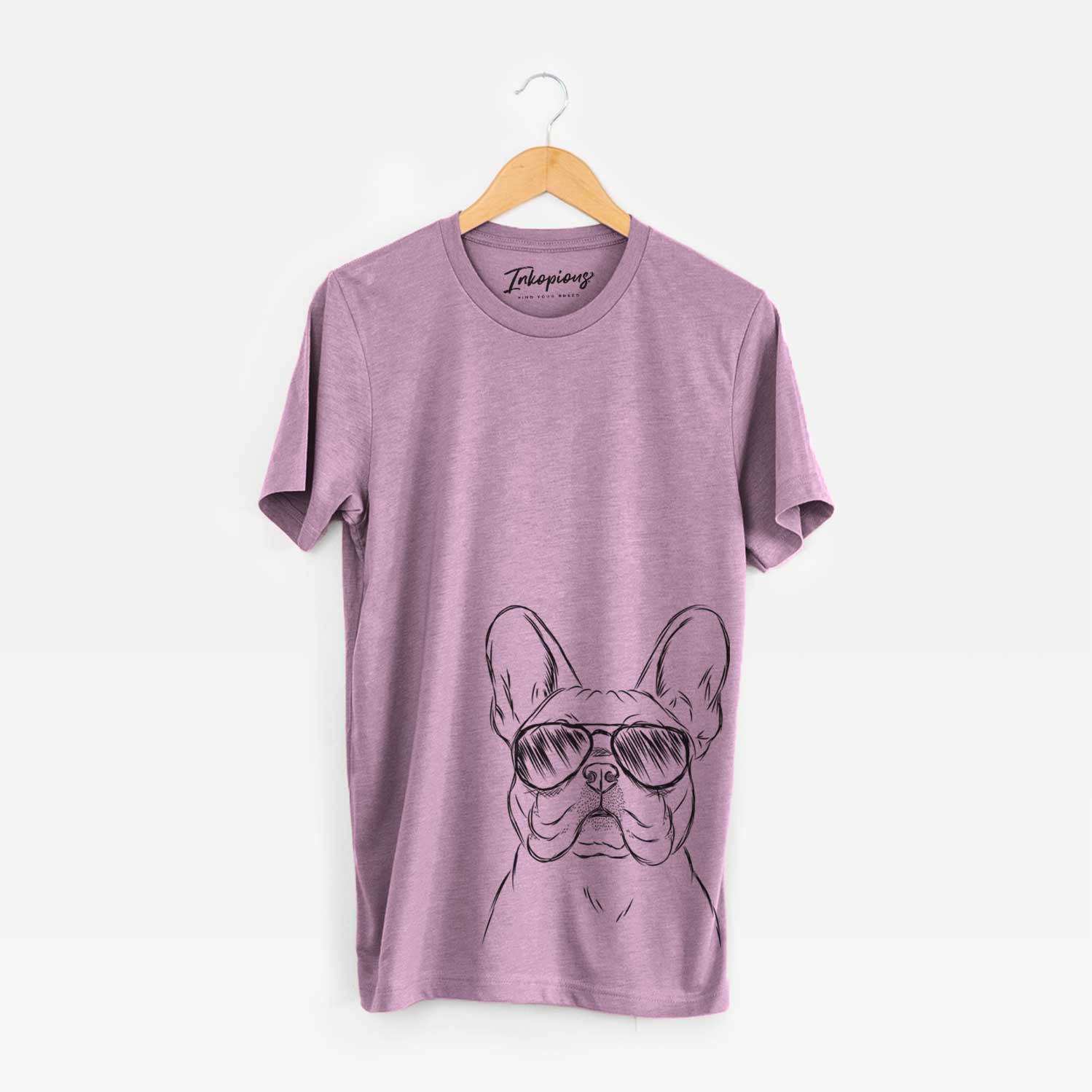 Aviator Franco the French Bulldog - Unisex Crewneck