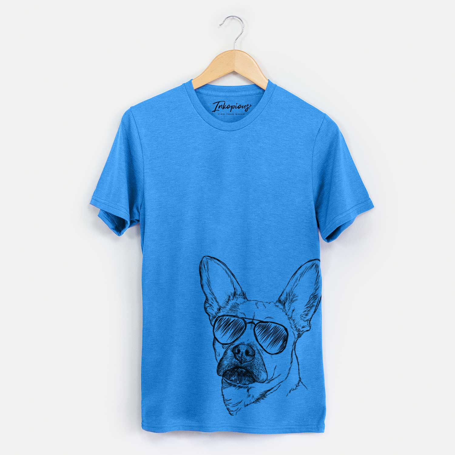 Aviator Frankie the Mixed Breed - Unisex Crewneck
