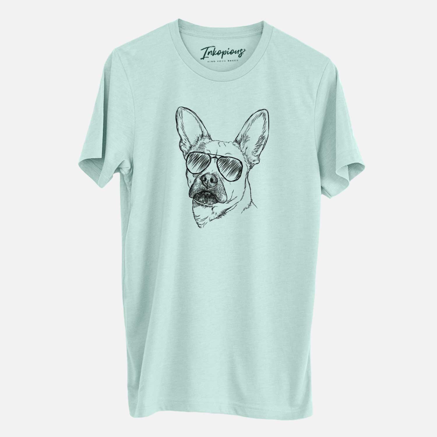 Aviator Frankie the Mixed Breed - Unisex Crewneck