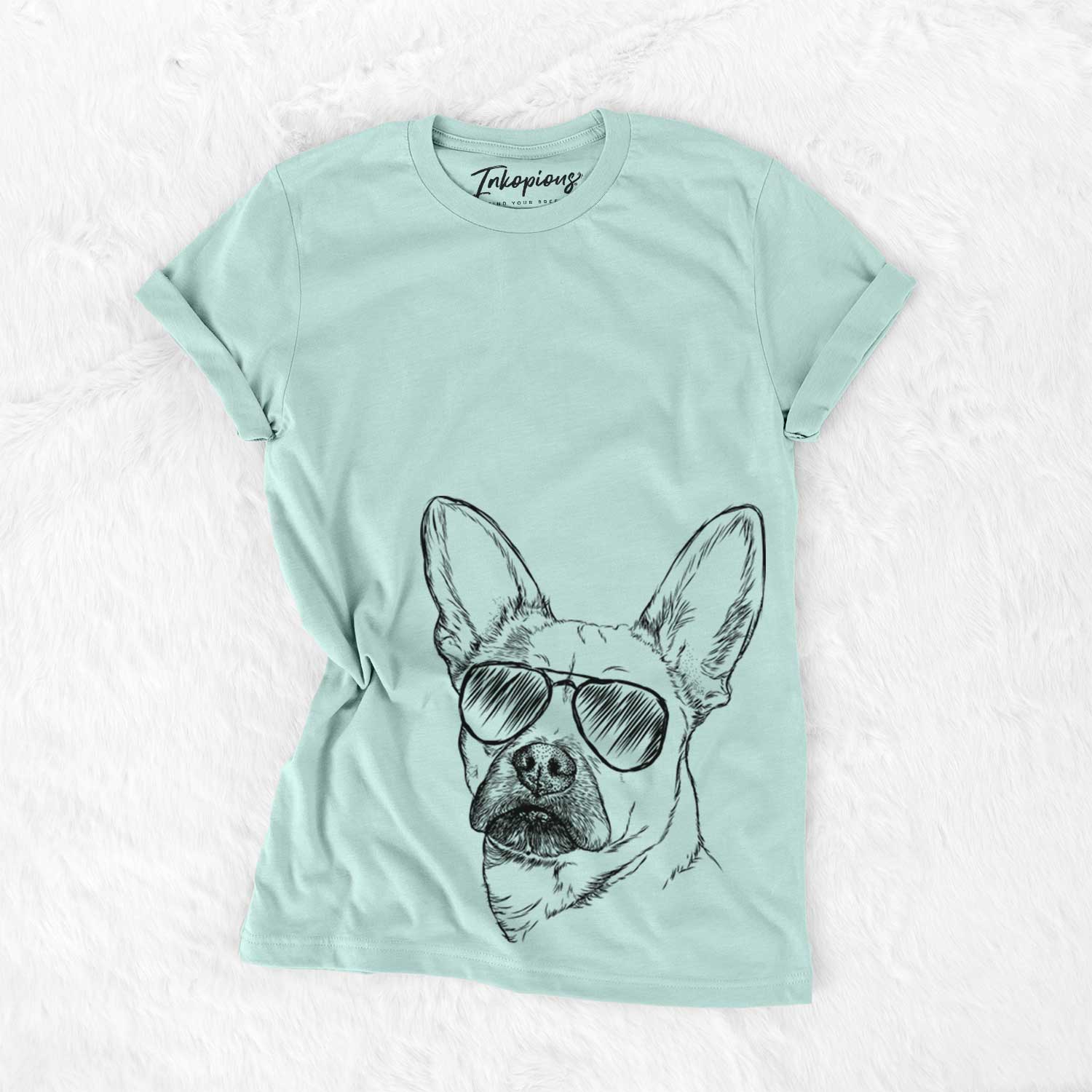 Aviator Frankie the Mixed Breed - Unisex Crewneck