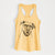 Frankie Tankie the Boxer Mix - Women's Racerback Tanktop