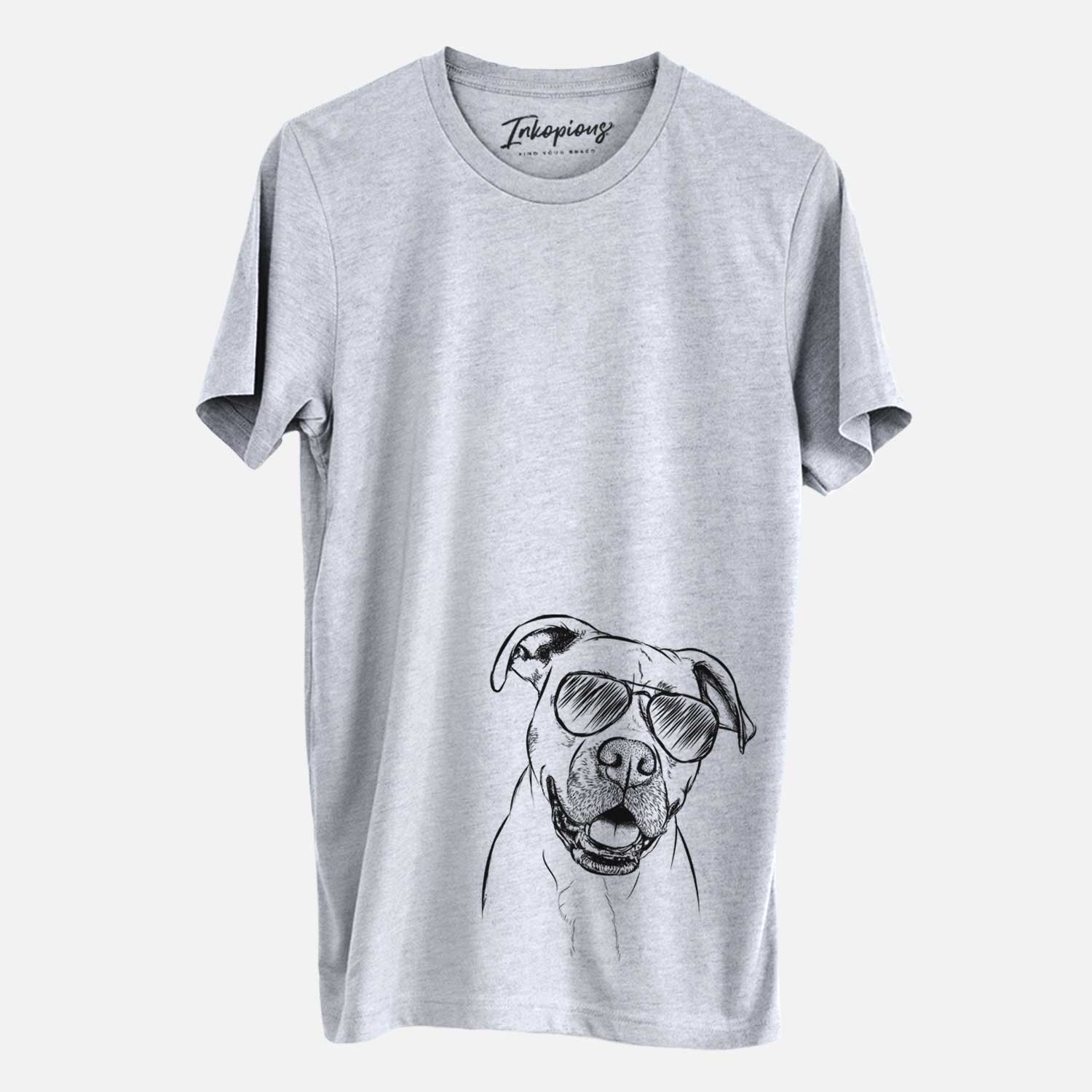 Aviator Frankie Tankie the Boxer Mix - Unisex Crewneck