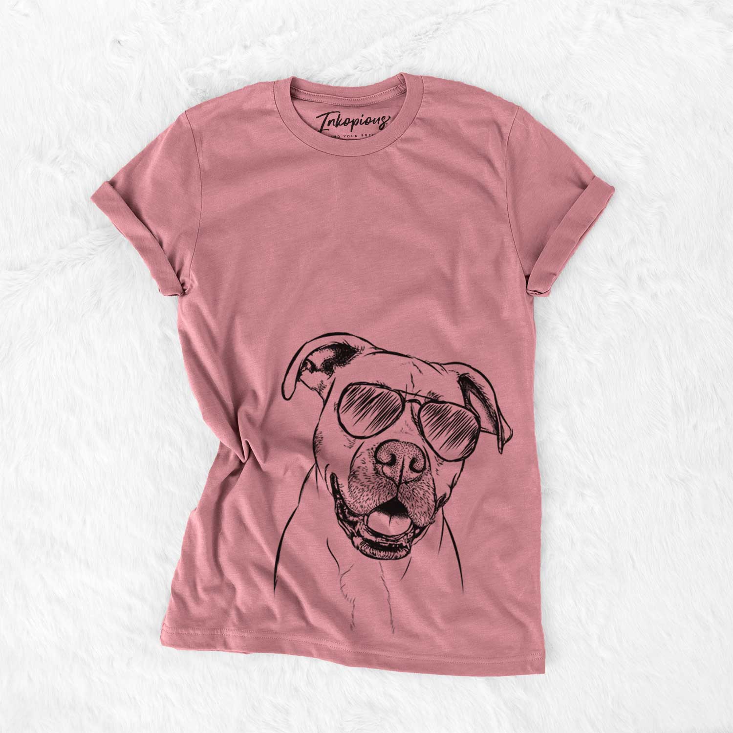 Frankie Tankie the Boxer Mix - Bella Canvas Unisex Crewneck