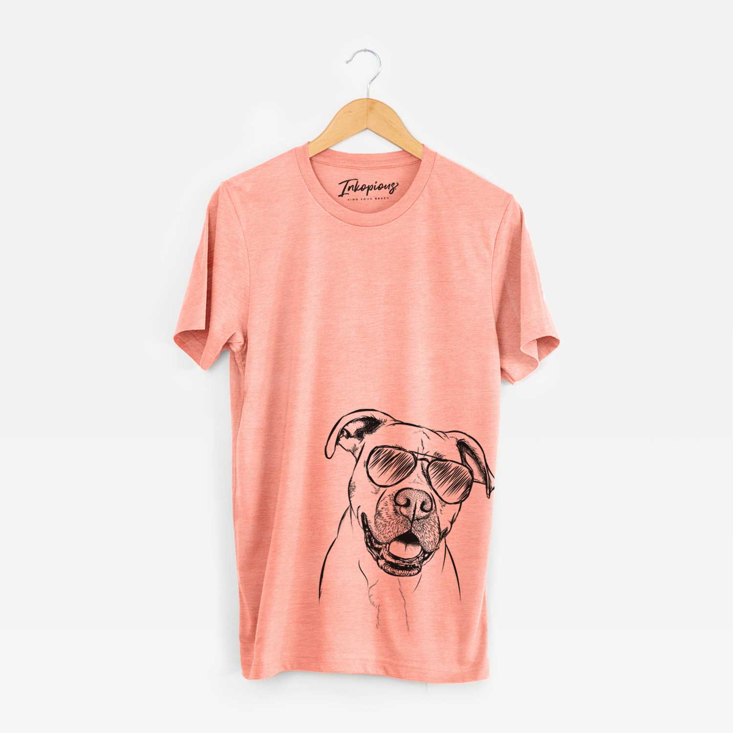 Aviator Frankie Tankie the Boxer Mix - Unisex Crewneck