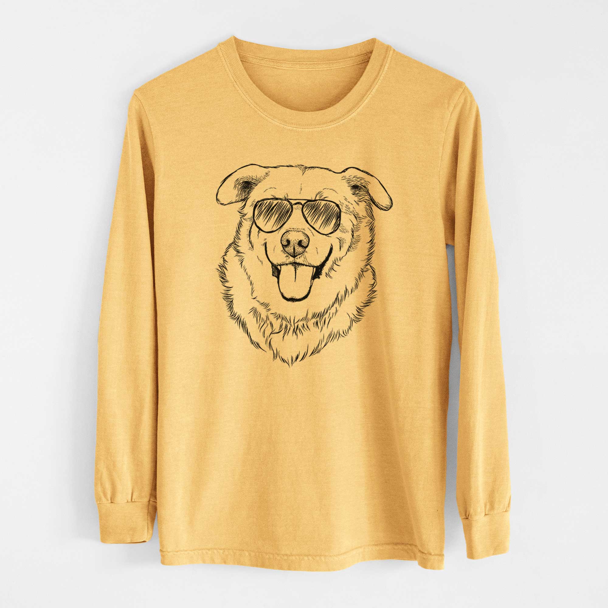 Aviators Freeley the Mixed Breed - Heavyweight 100% Cotton Long Sleeve