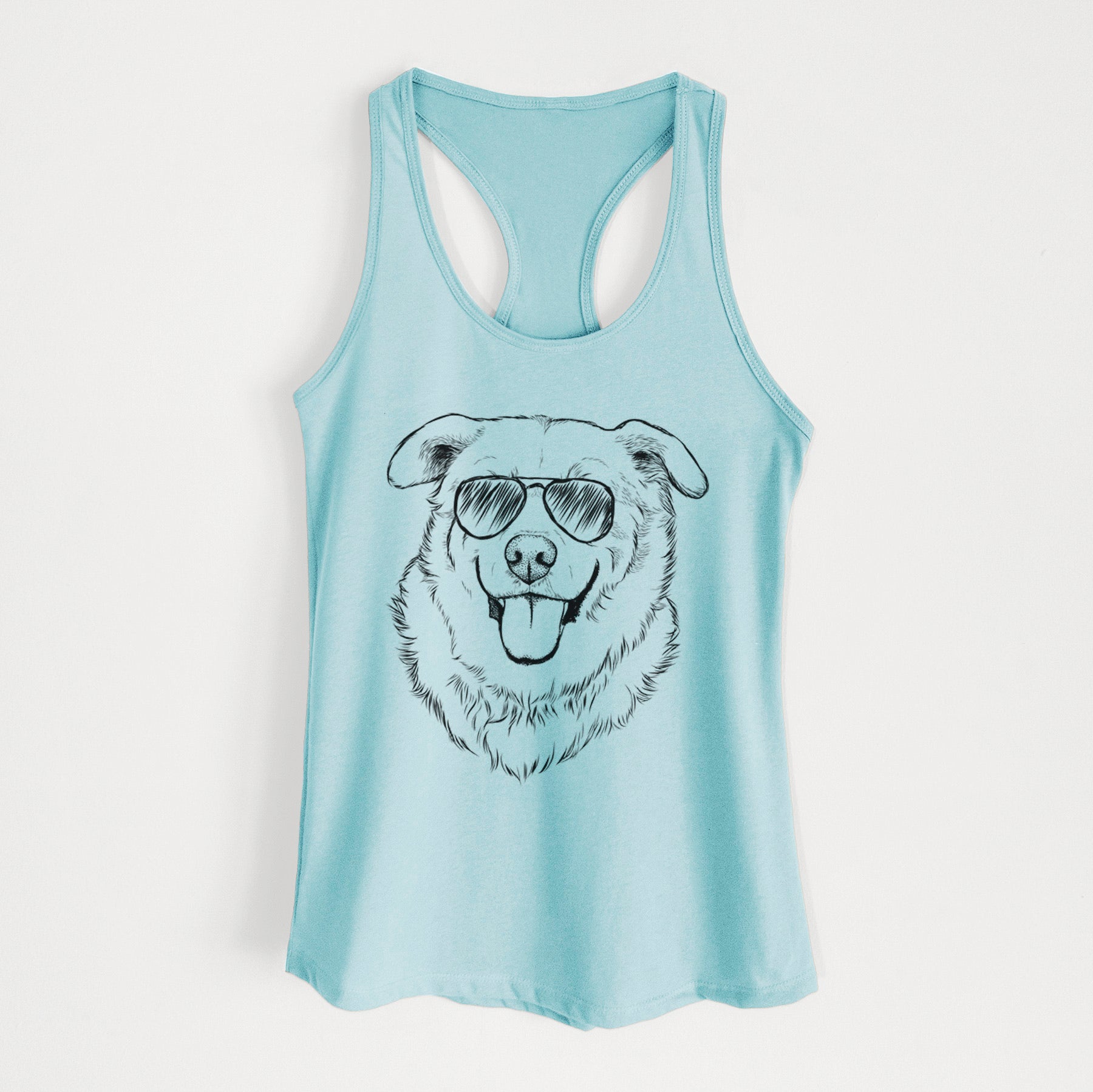 Freeley the Mixed Breed - Women's Racerback Tanktop