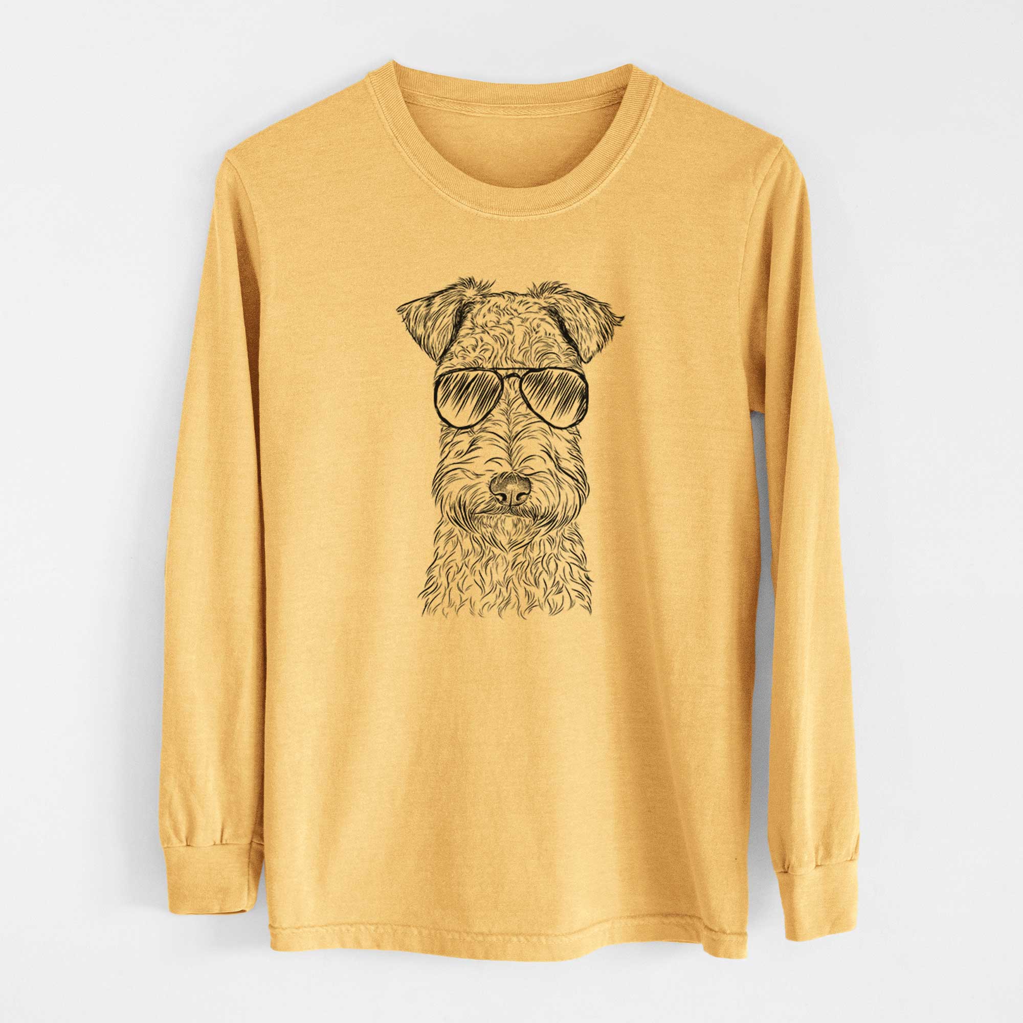 Aviators Frida the Lakeland Terrier - Heavyweight 100% Cotton Long Sleeve