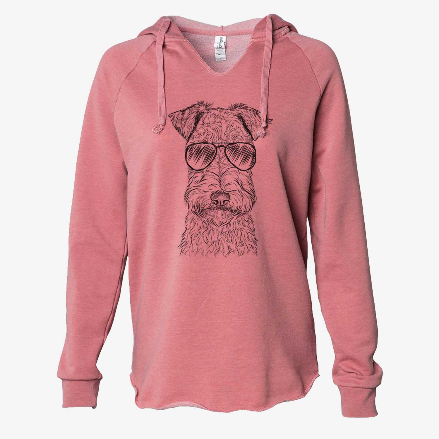 Frida the Lakeland Terrier - Cali Wave Hooded Sweatshirt