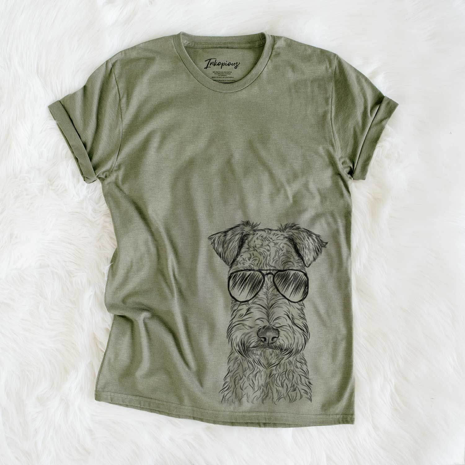 Aviator Frida the Lakeland Terrier - Unisex Crewneck