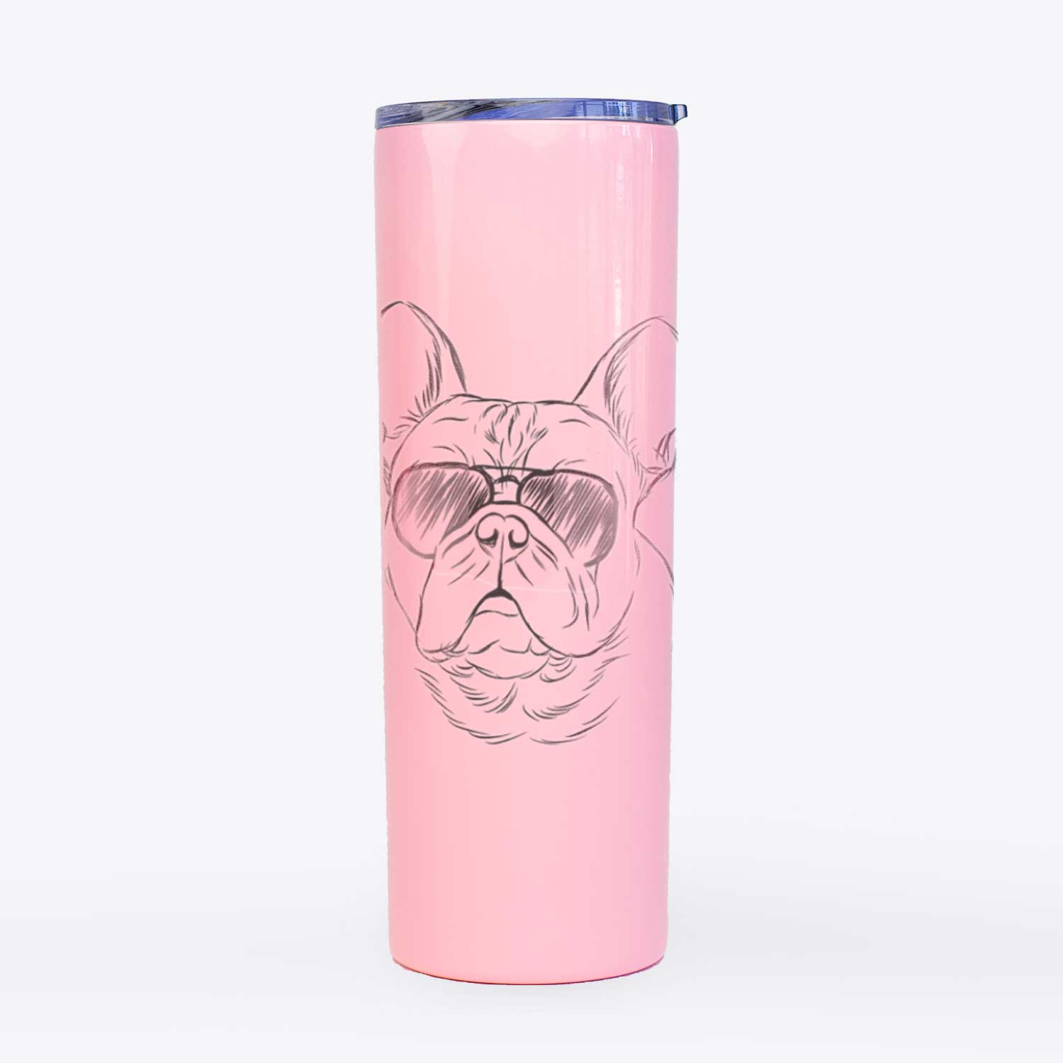 Fudge the French Bulldog - 20oz Skinny Tumbler