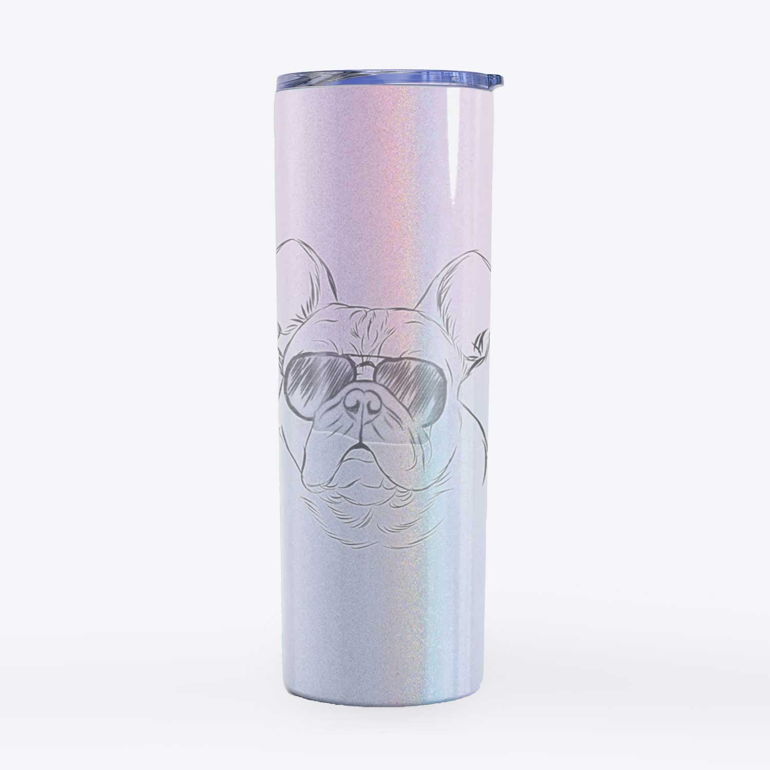 Fudge the French Bulldog - 20oz Skinny Tumbler