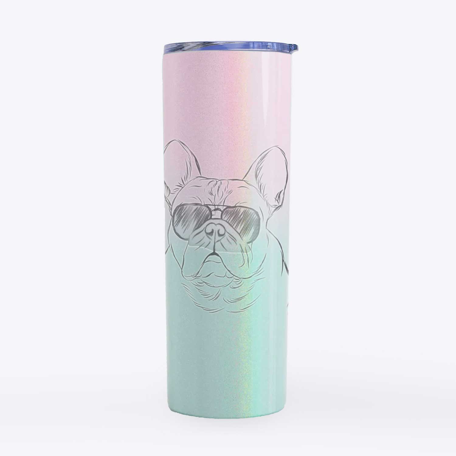 Fudge the French Bulldog - 20oz Skinny Tumbler