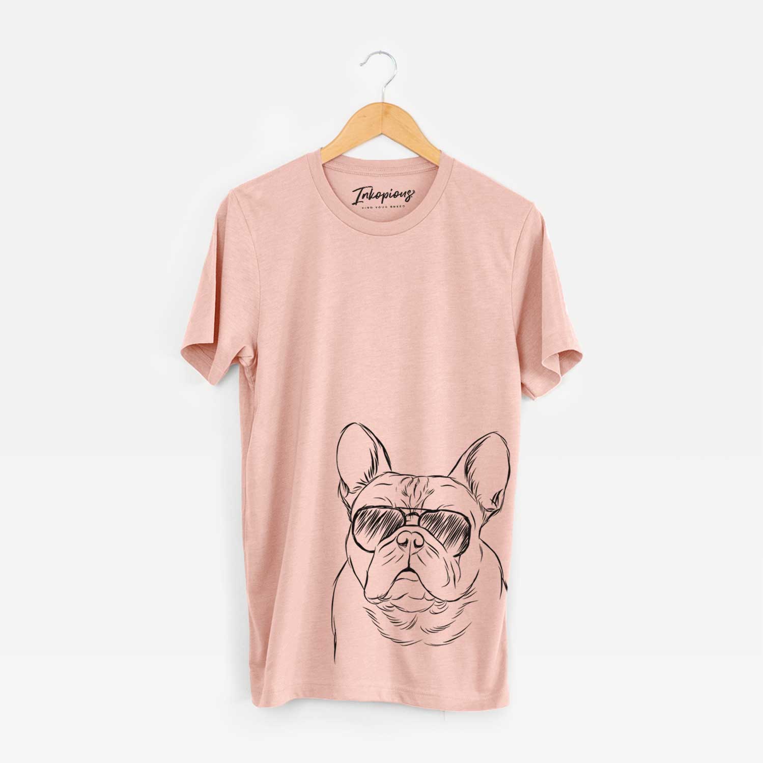 Aviator Fudge the French Bulldog - Unisex Crewneck