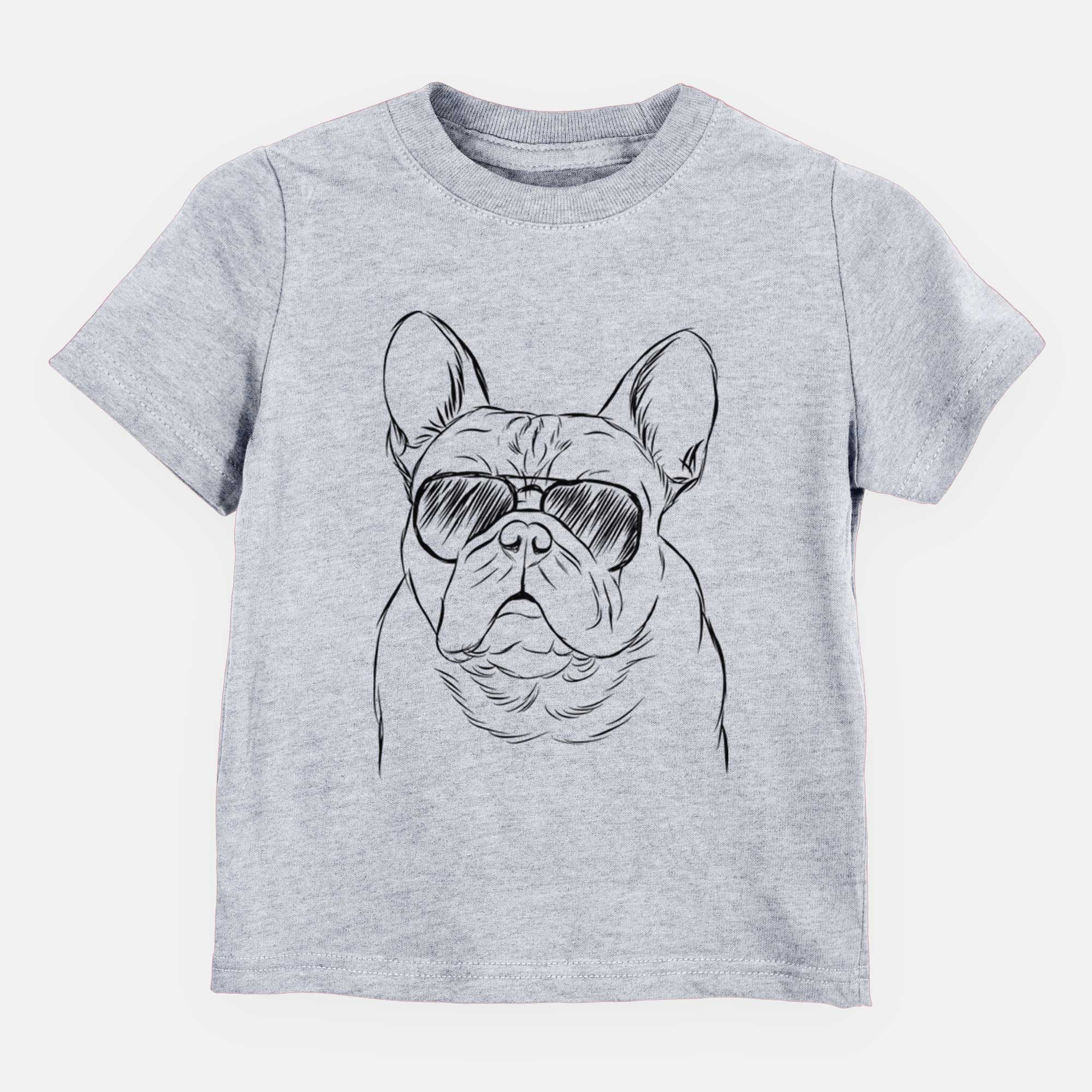 Aviator Fudge the French Bulldog - Kids/Youth/Toddler Shirt