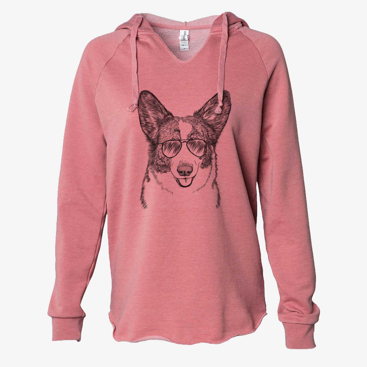 Gabby the Cardigan Welsh Corgi - Cali Wave Hooded Sweatshirt