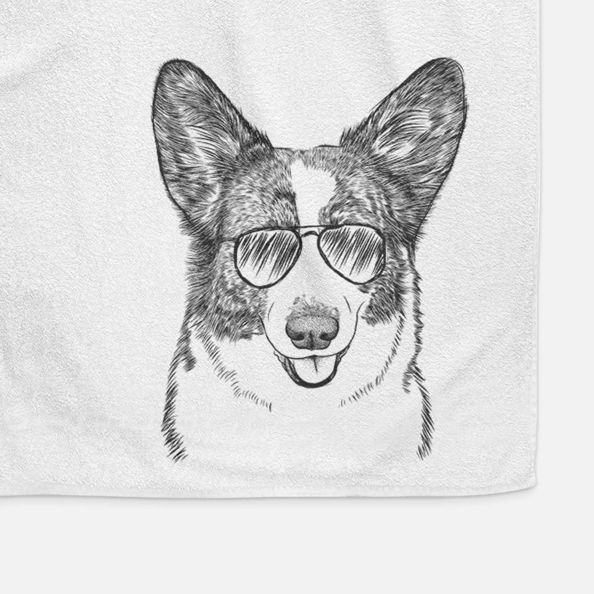 Gabby the Cardigan Welsh Corgi Decorative Hand Towel